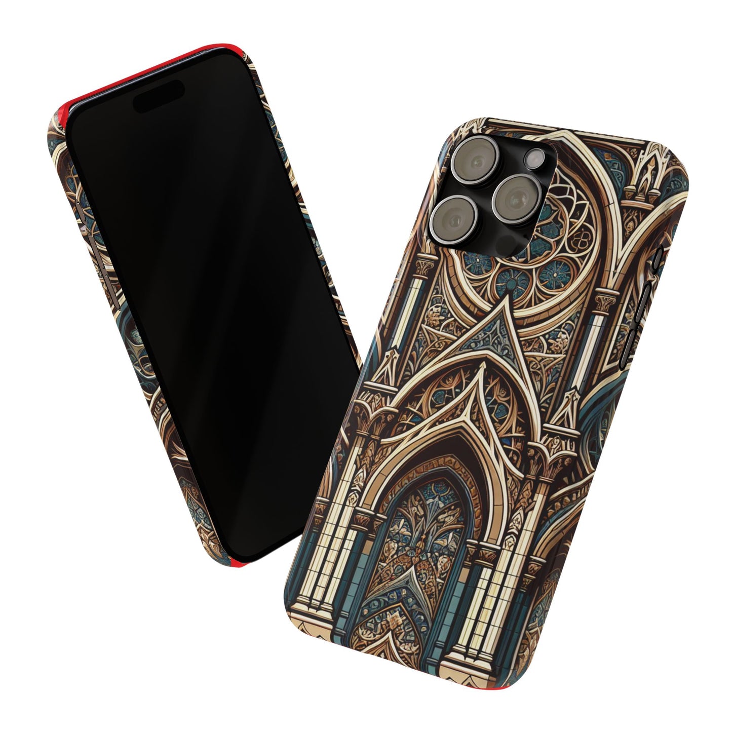 Stylish Cchurch pattern design - iPhone case