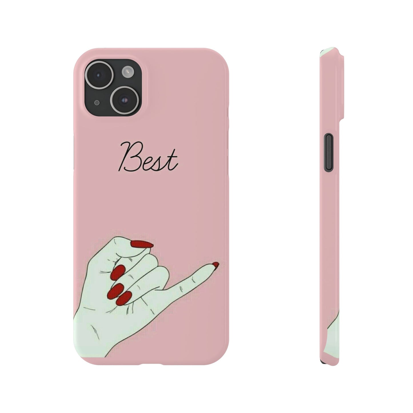 Best Slim Phone Case – Chic Nail Art Design for Trendsetters