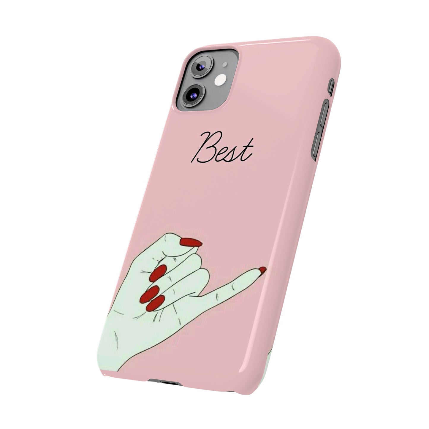 Best Slim Phone Case – Chic Nail Art Design for Trendsetters