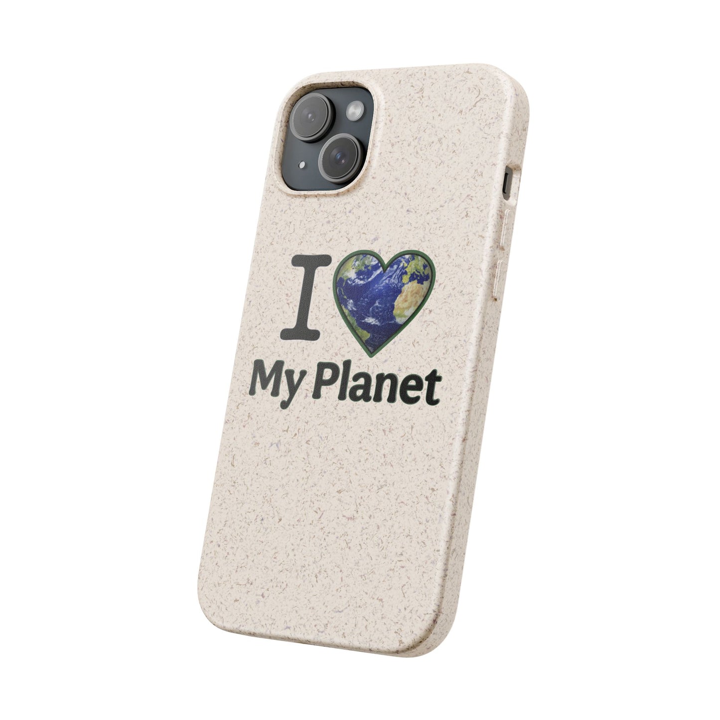 Eco-Friendly iPhone Case - I ❤️ My Planet