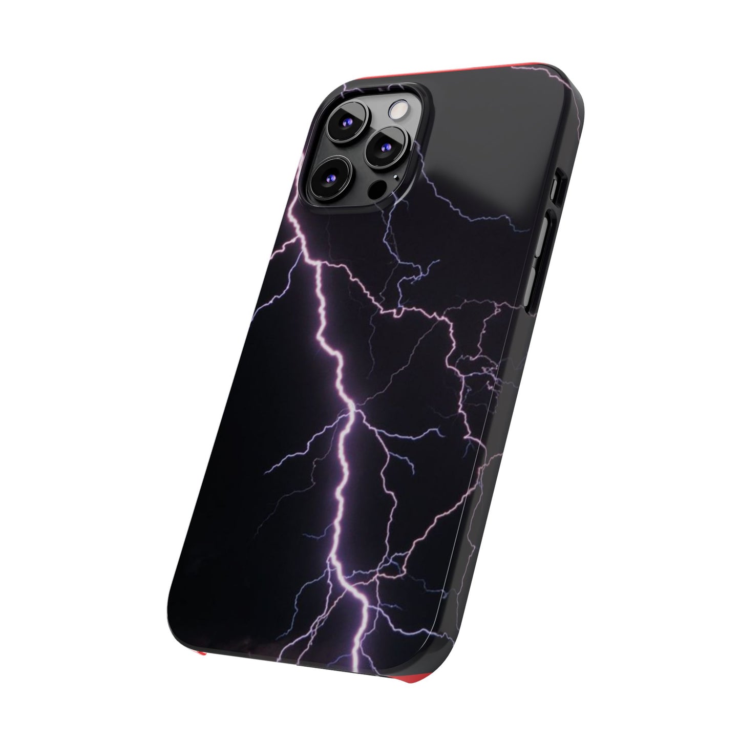 Lightning Bolt Slim Phone Case - Edgy, Stylish Protection for Your Device