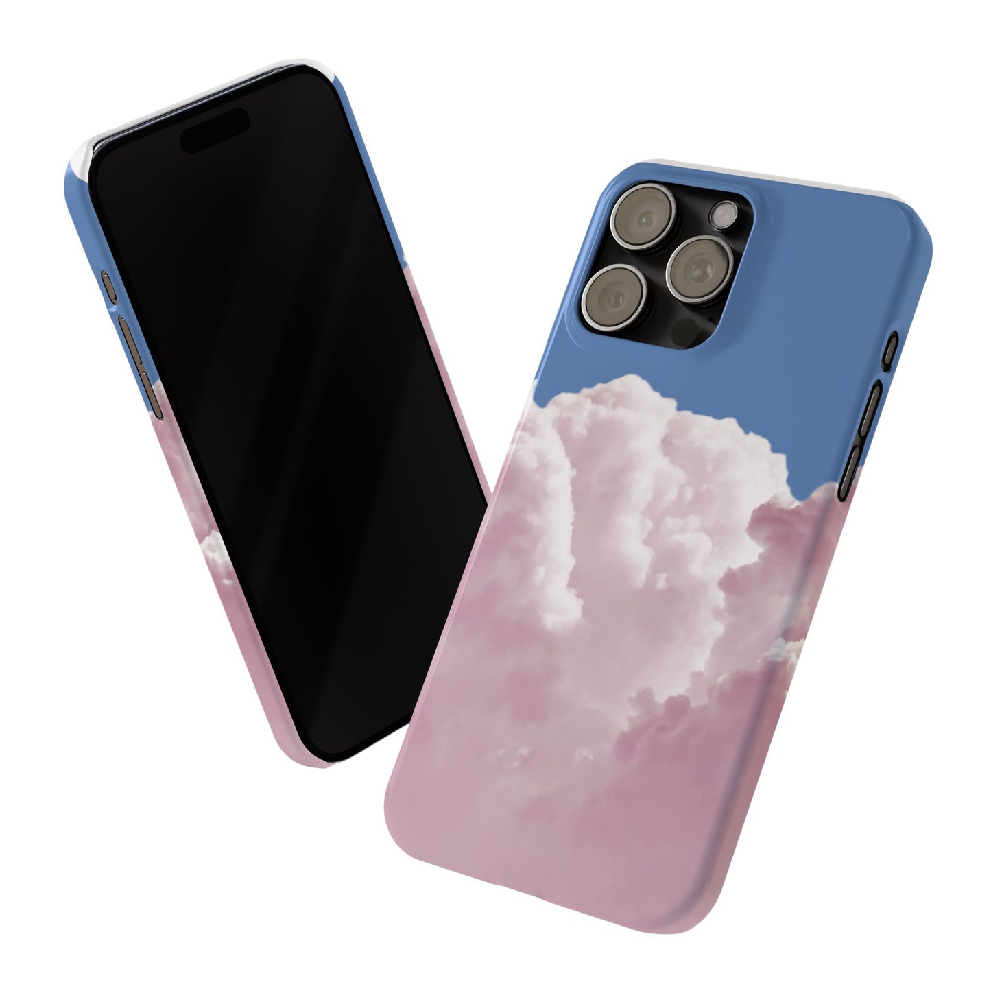 Pastel Cloud Slim Phone Case - Aesthetic Phone Accessory for Dreamers