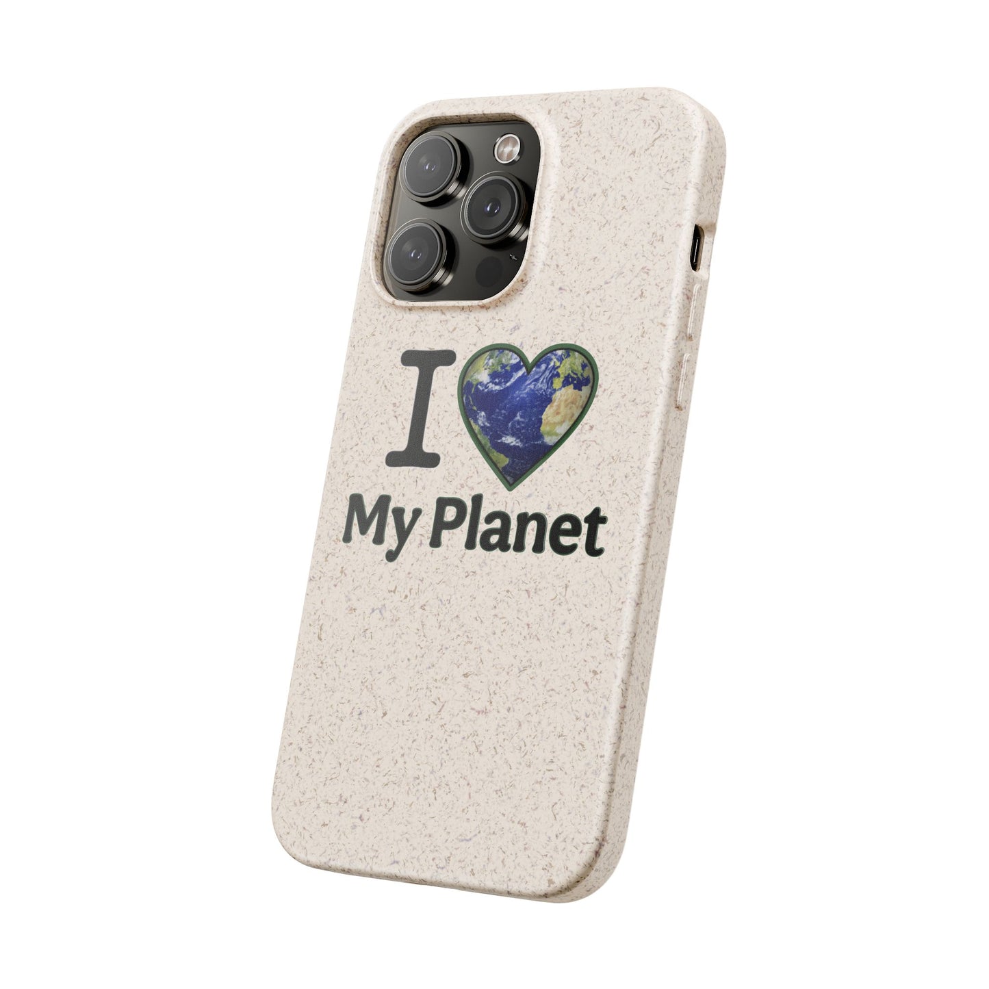 Eco-Friendly iPhone Case - I ❤️ My Planet