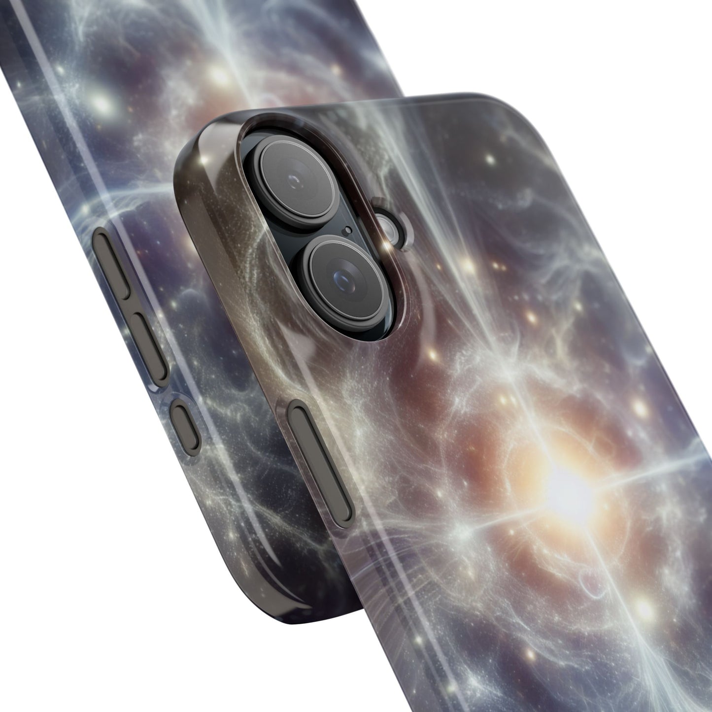 Cosmic Energy Slim Phone Case – Galaxy Design for Astronomy Lovers