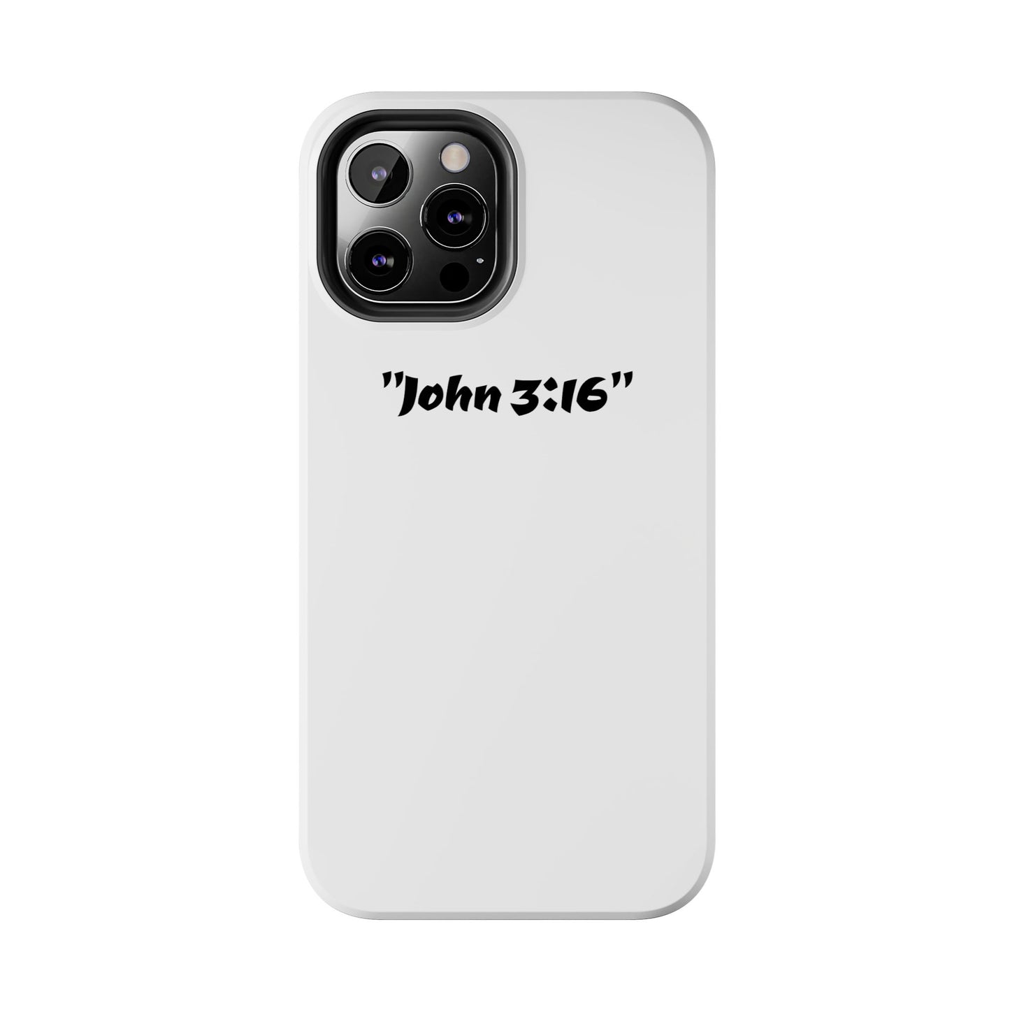 Bible verse "John 3:16" (V2) - Tough iPhone Case