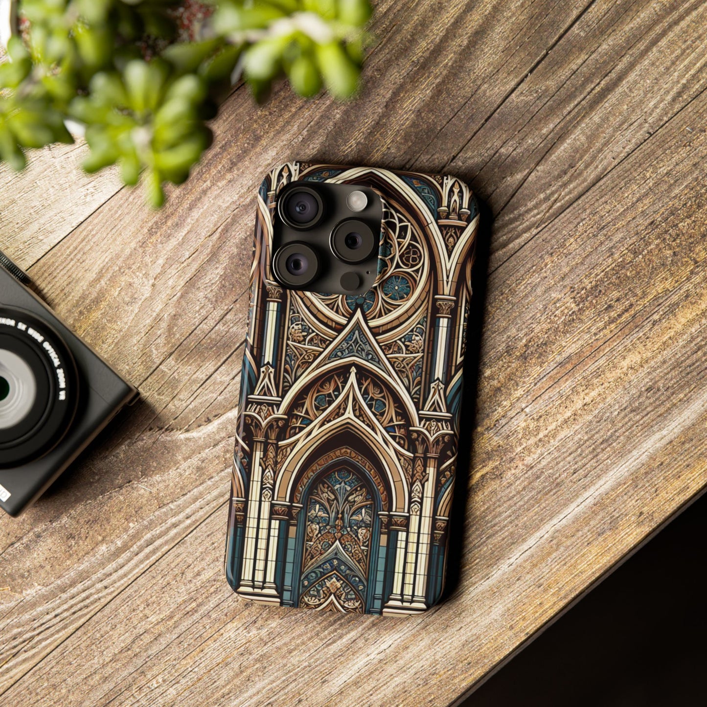 Stylish Cchurch pattern design - iPhone case