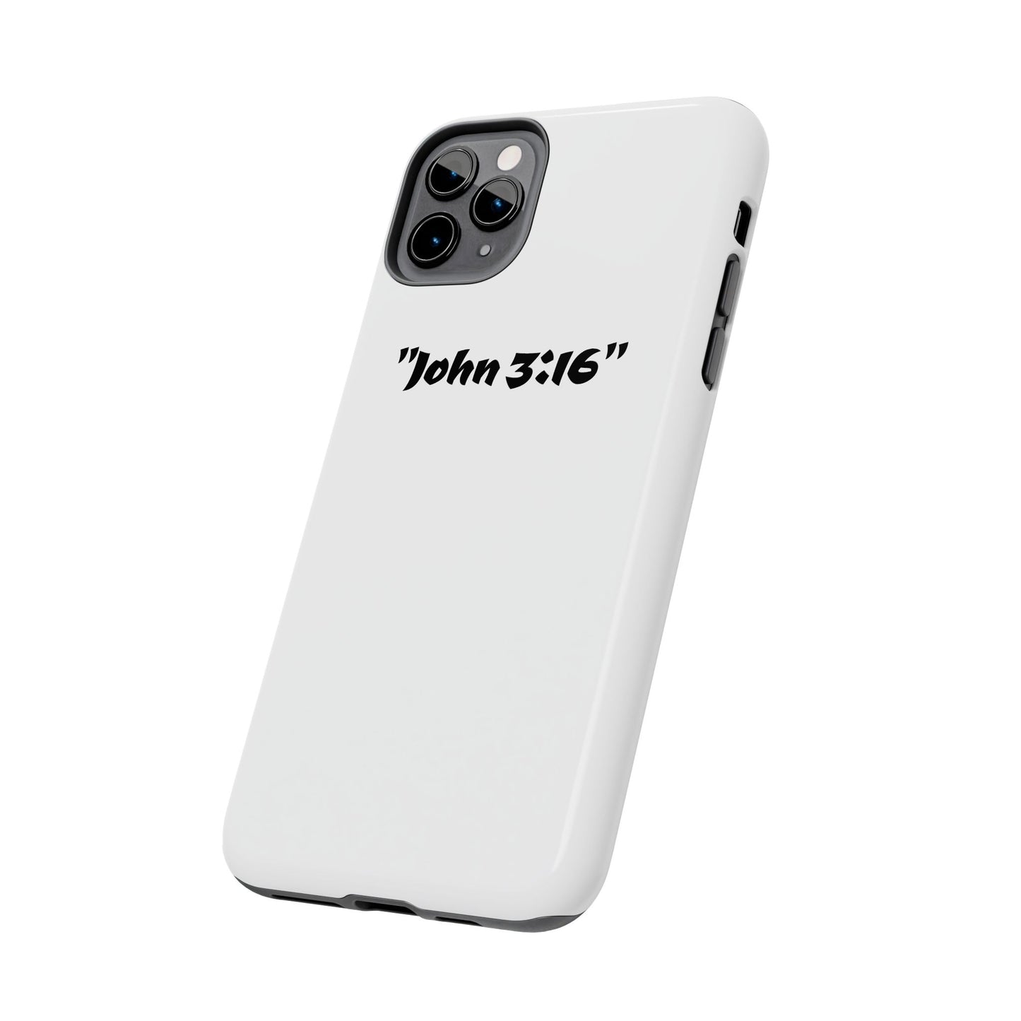 Bible verse "John 3:16" (V2) - Tough iPhone Case