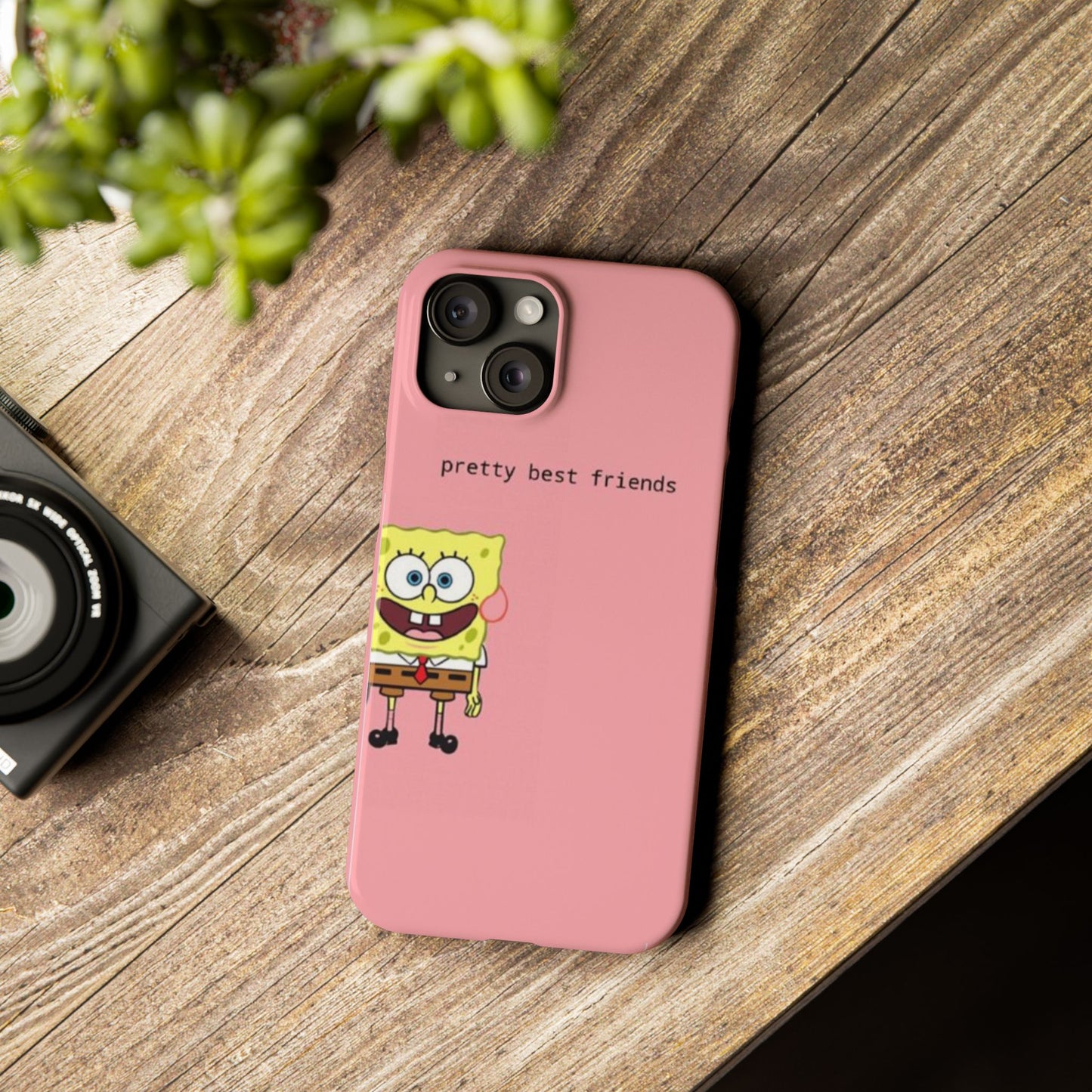 SpongeBob 'Pretty Best Friends' Slim Phone Case