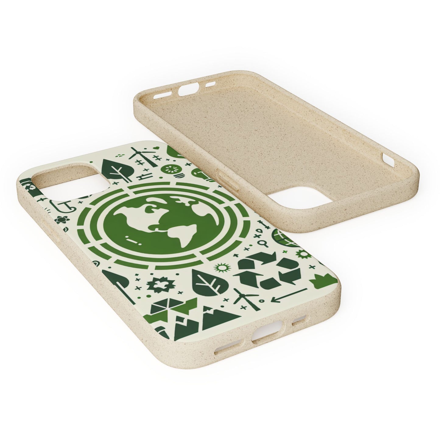 Eco-Friendly Biodegradable Phone Case - Earth & Nature Design