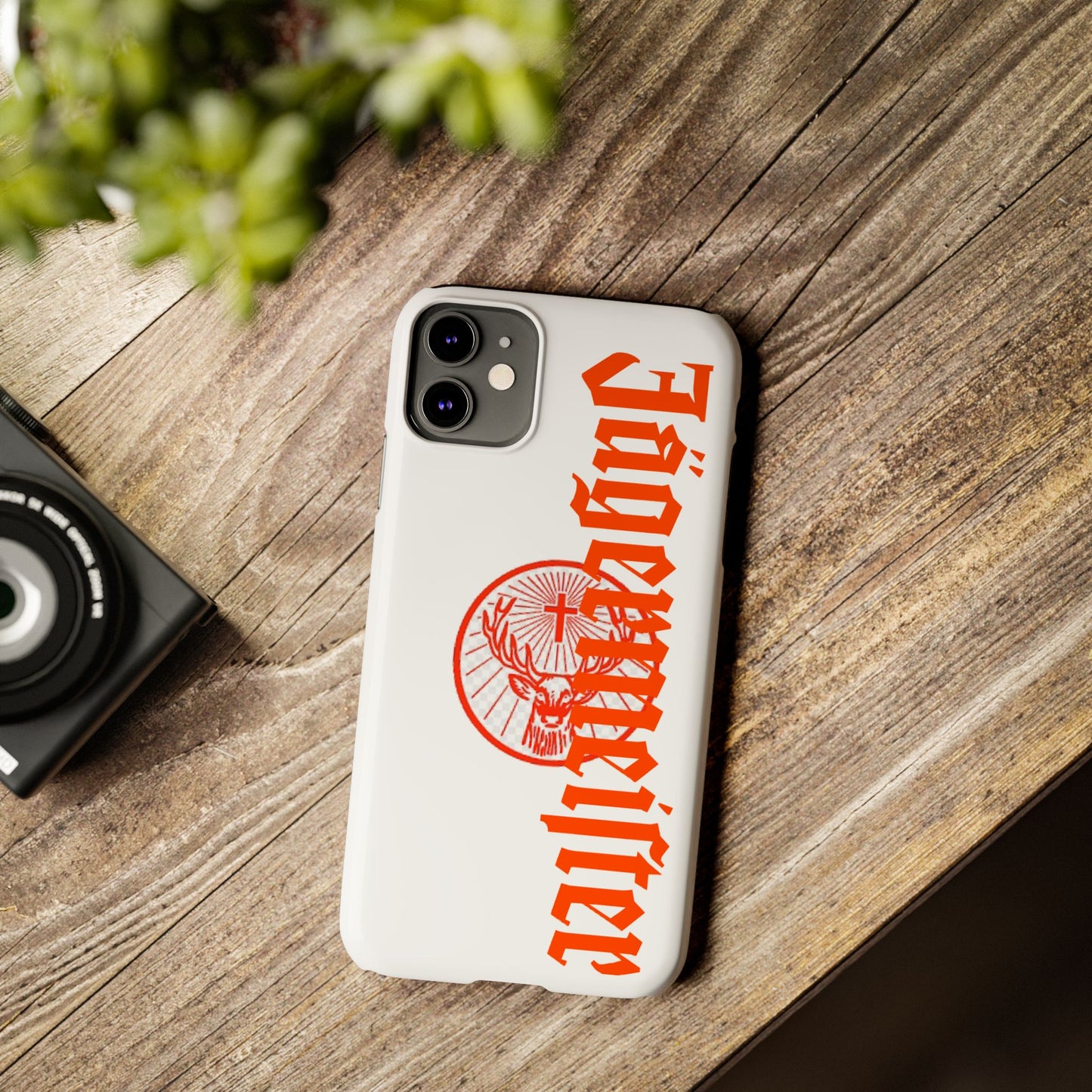 Stylish Jägermeister Slim Phone Case - Perfect for Parties & Gifting