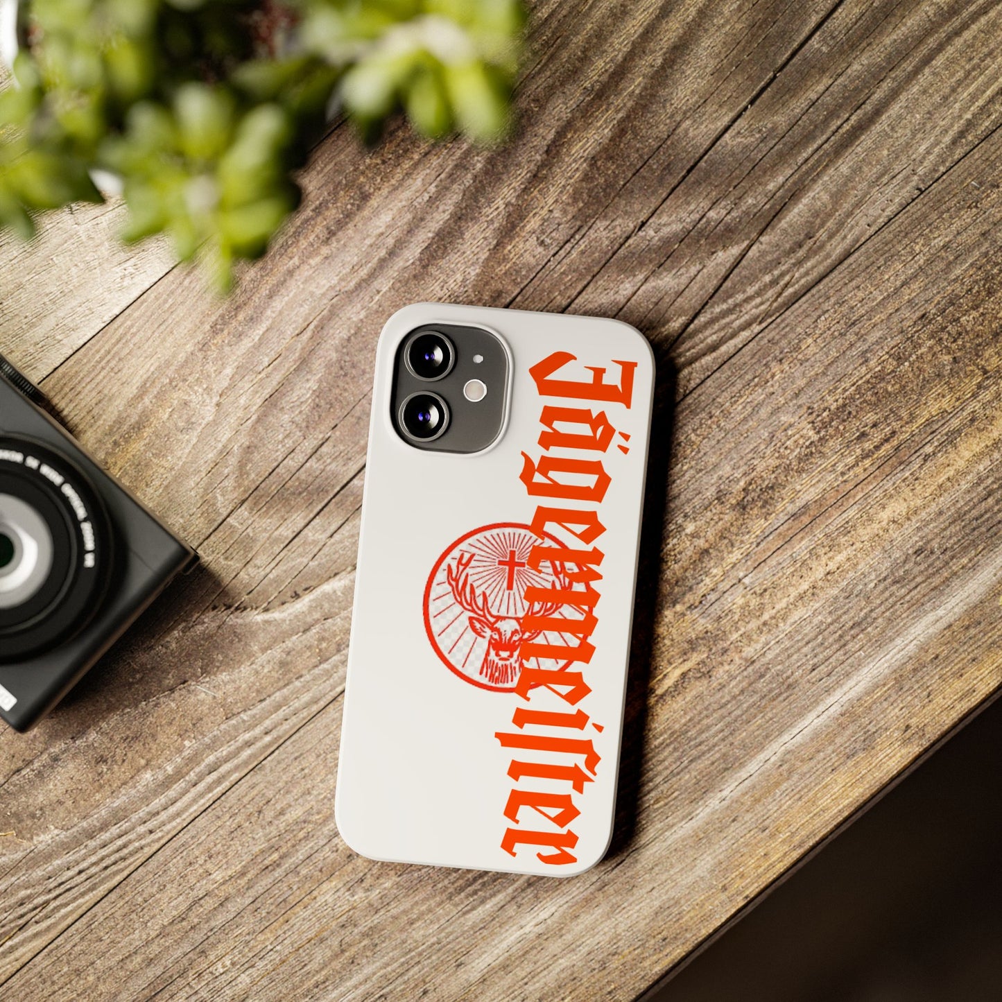 Stylish Jägermeister Slim Phone Case - Perfect for Parties & Gifting