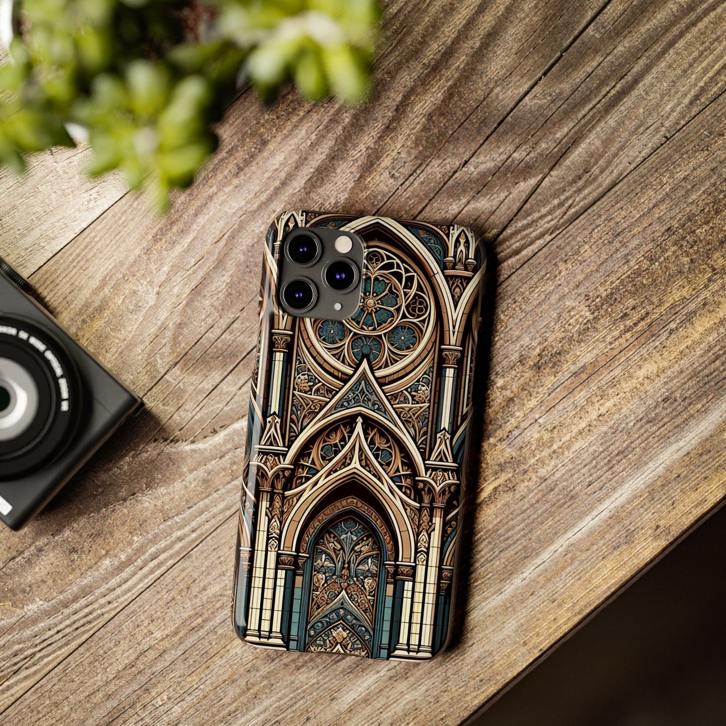 Stylish Cchurch pattern design - iPhone case