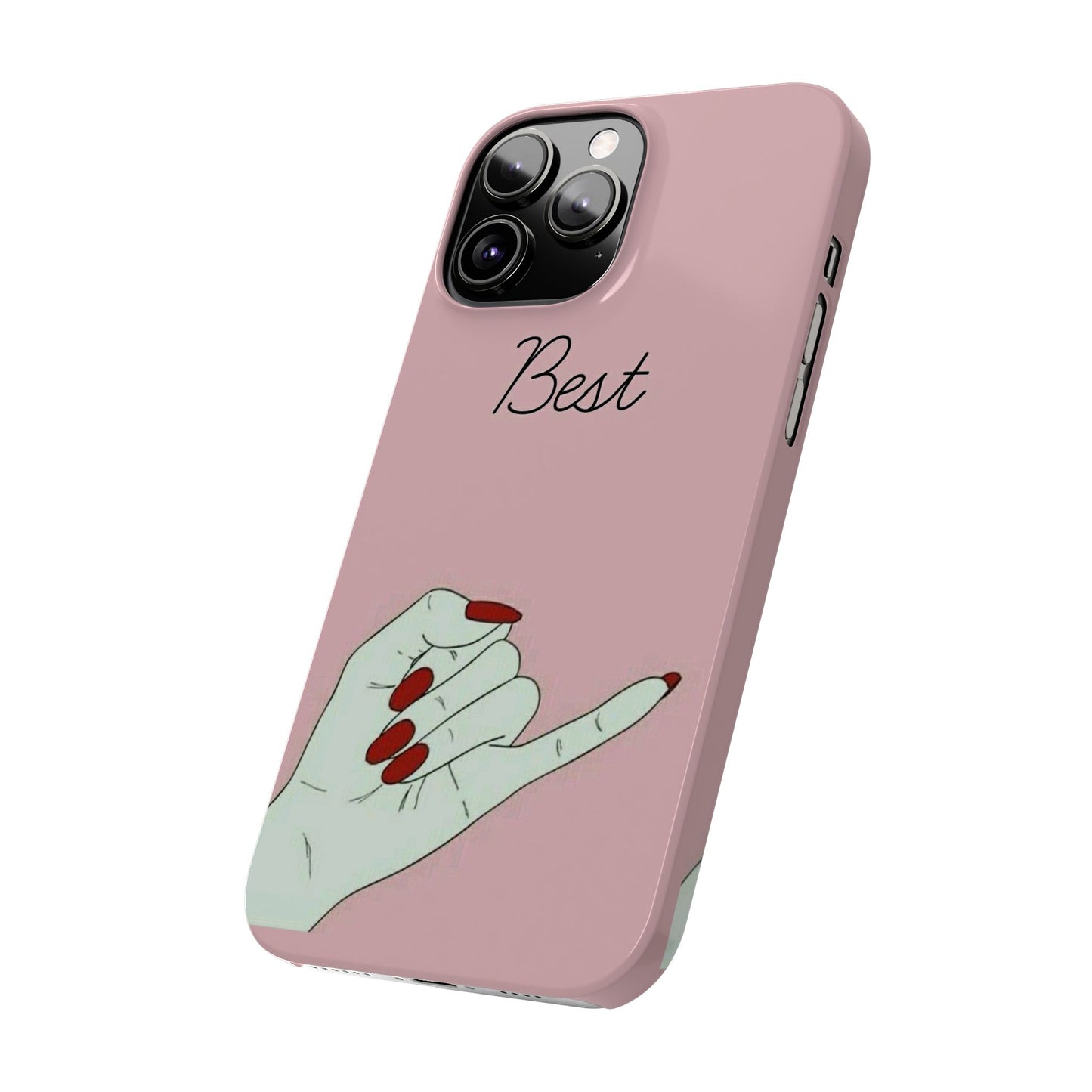 Best Slim Phone Case – Chic Nail Art Design for Trendsetters