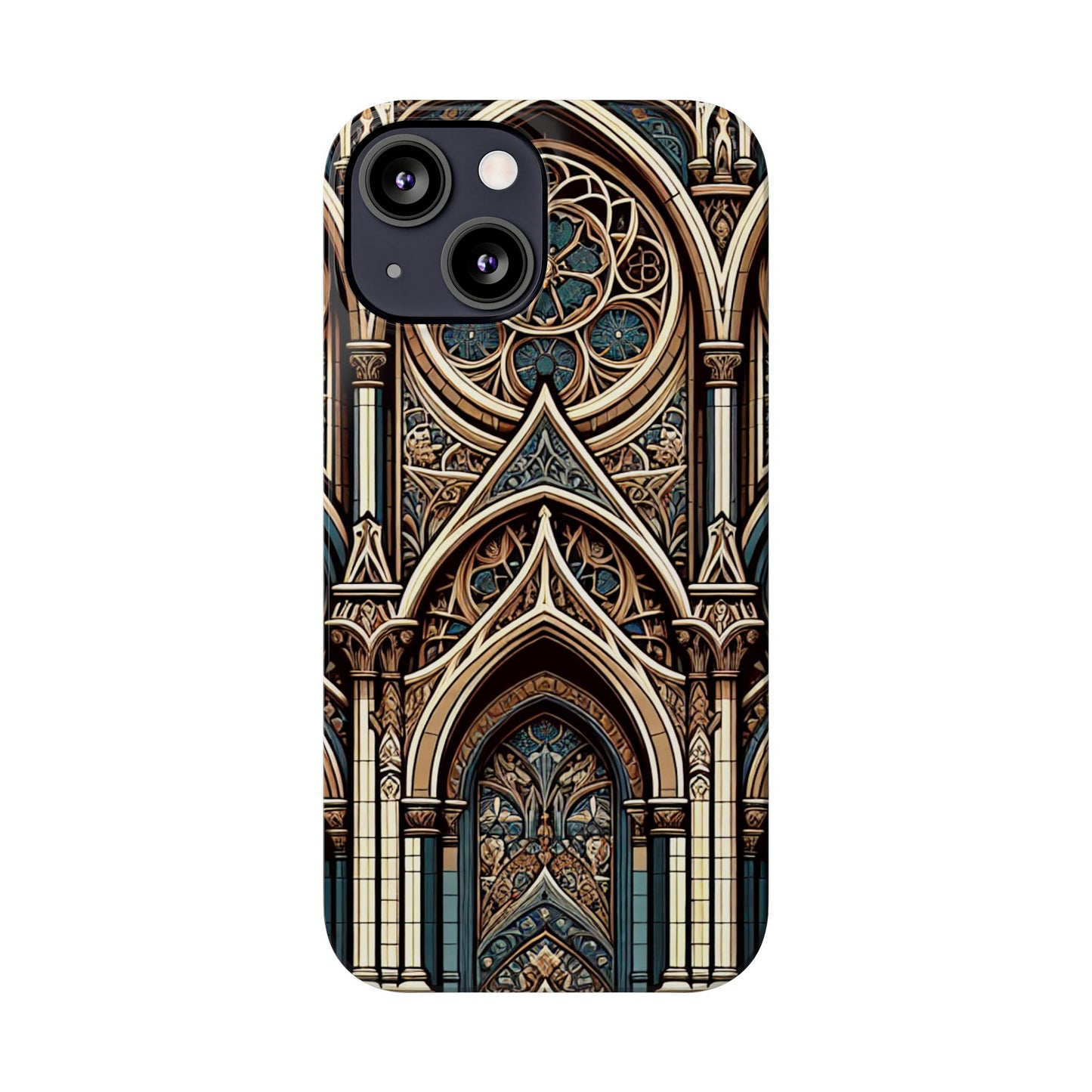 Stylish Cchurch pattern design - iPhone case