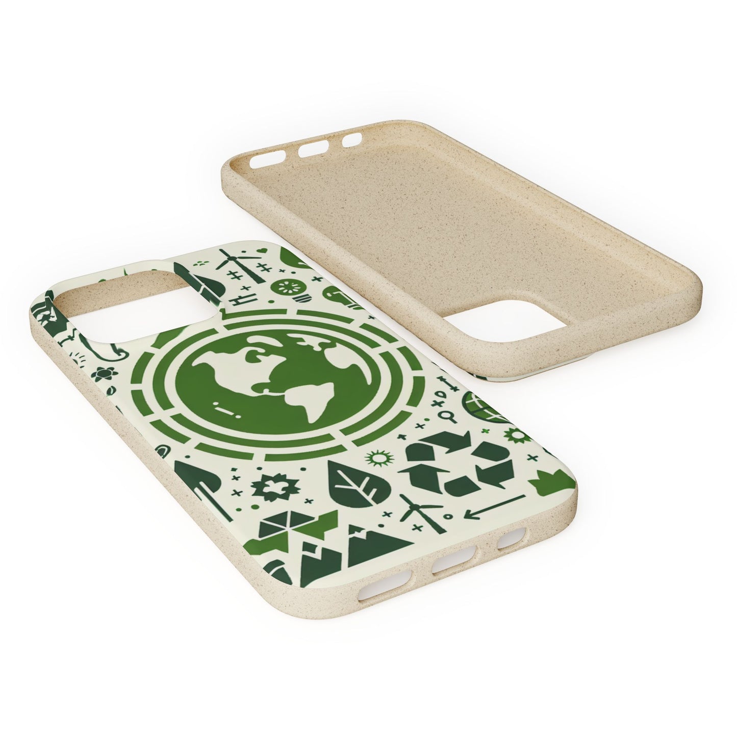 Eco-Friendly Biodegradable Phone Case - Earth & Nature Design