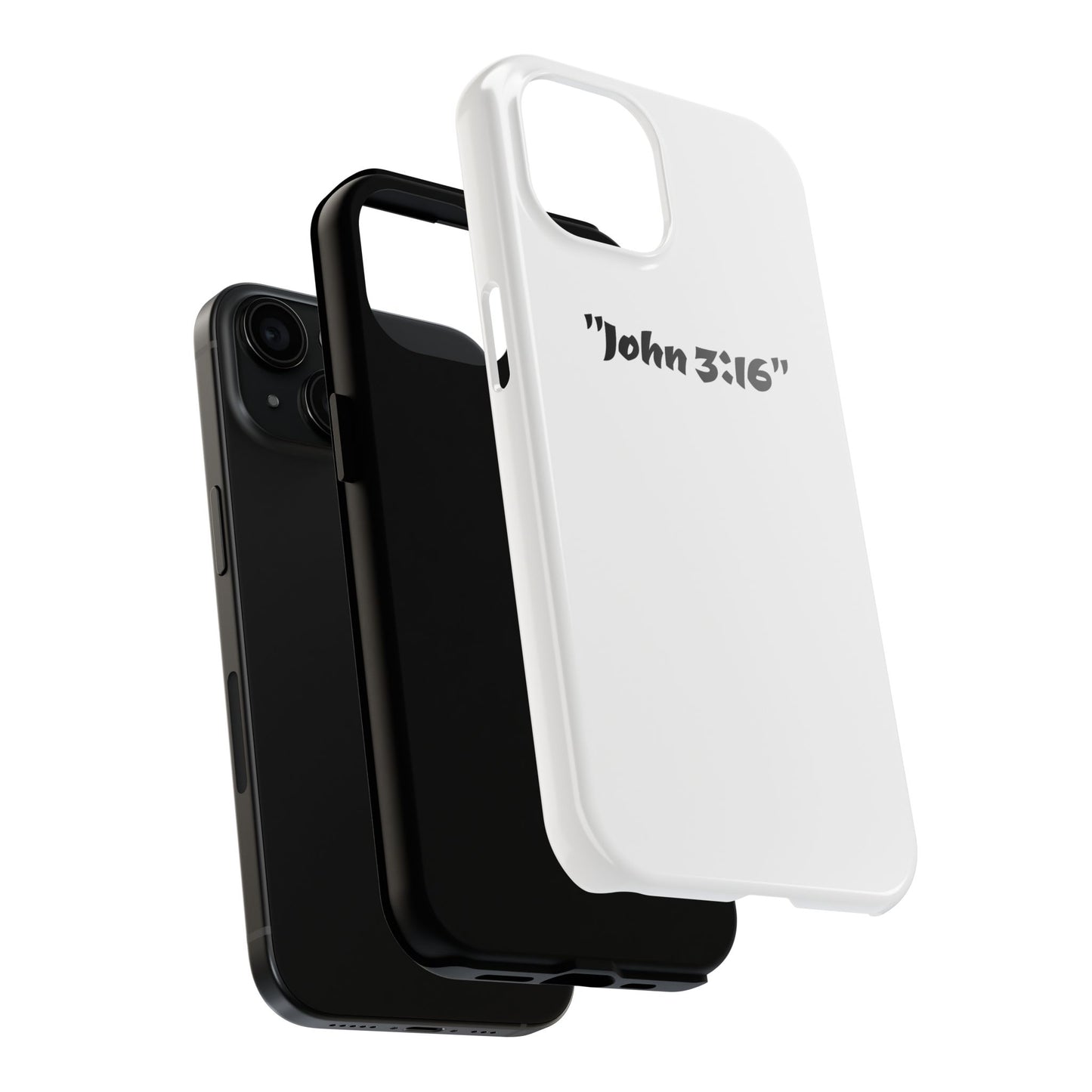 Bible verse "John 3:16" (V2) - Tough iPhone Case