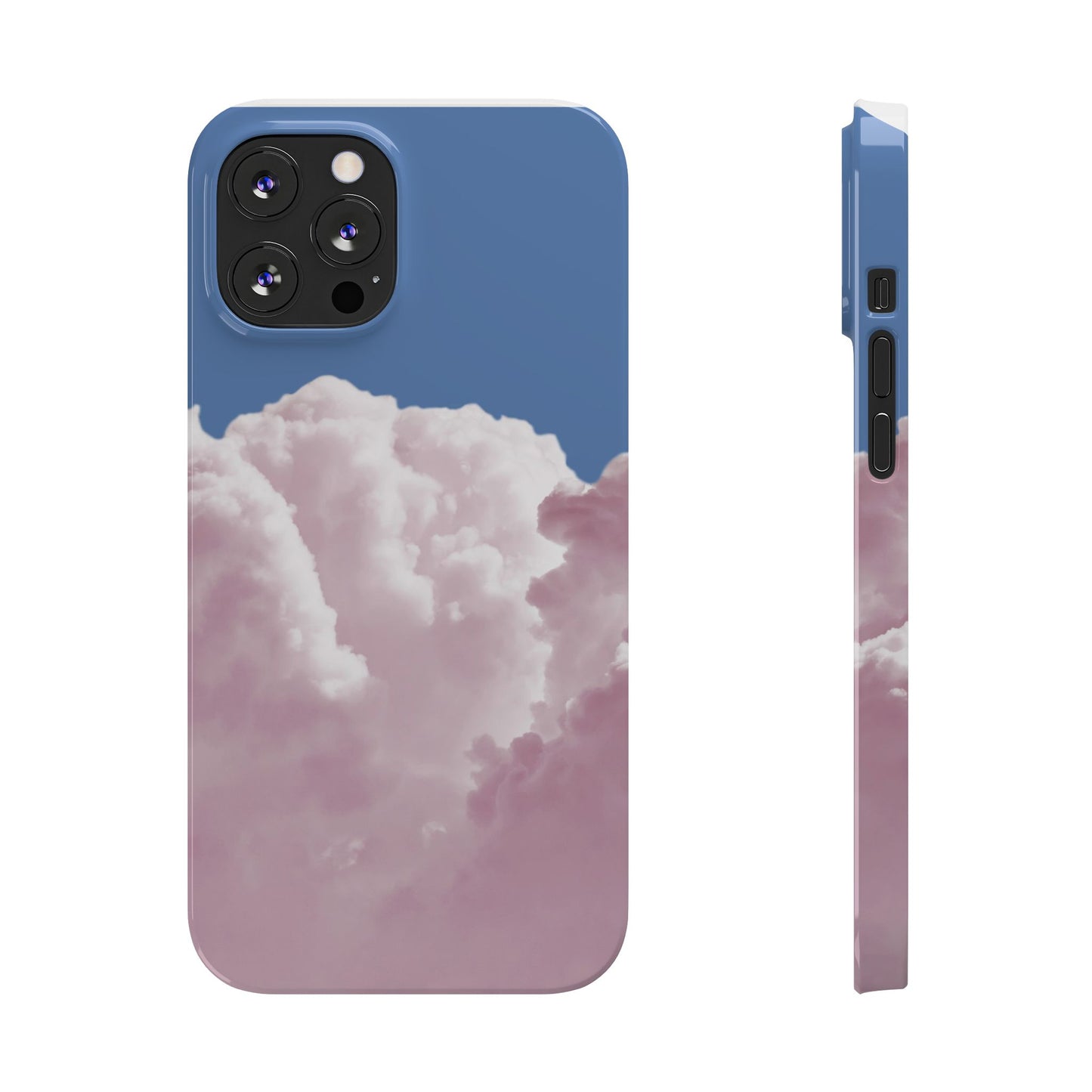 Pastel Cloud Slim Phone Case - Aesthetic Phone Accessory for Dreamers