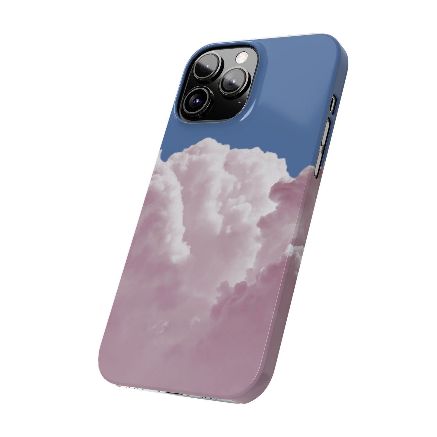 Pastel Cloud Slim Phone Case - Aesthetic Phone Accessory for Dreamers