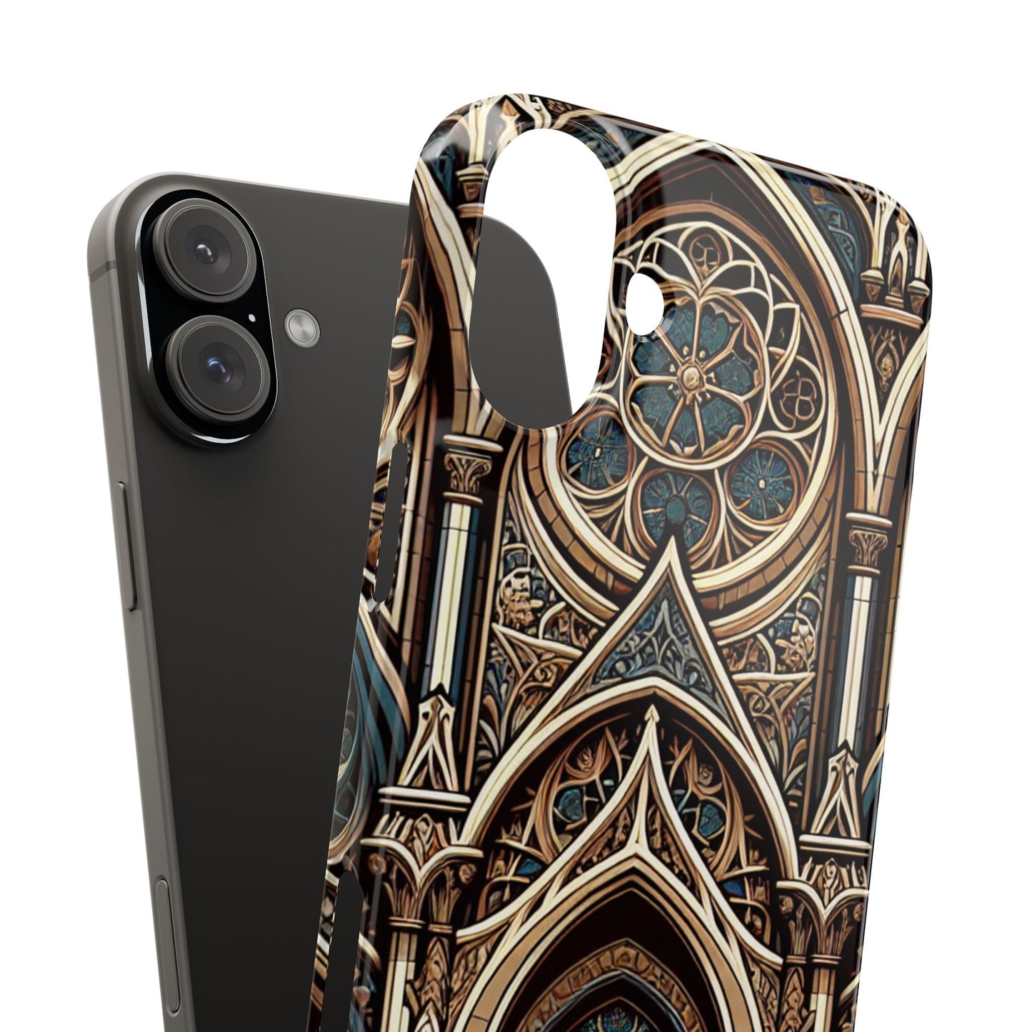 Stylish Cchurch pattern design - iPhone case