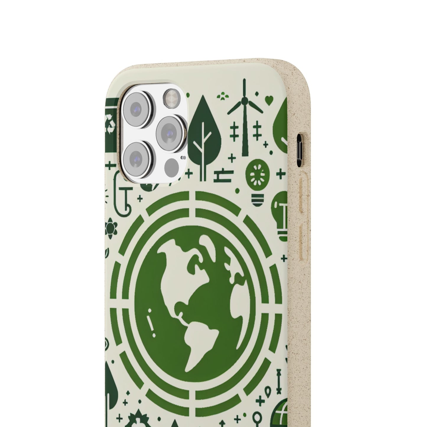 Eco-Friendly Biodegradable Phone Case - Earth & Nature Design