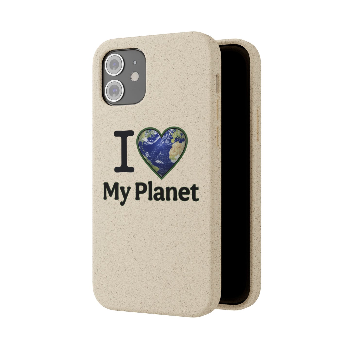 Eco-Friendly iPhone Case - I ❤️ My Planet