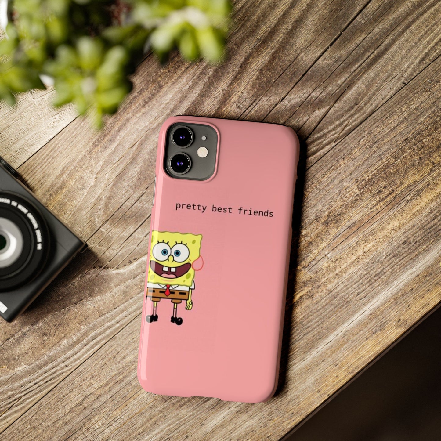 SpongeBob 'Pretty Best Friends' Slim Phone Case