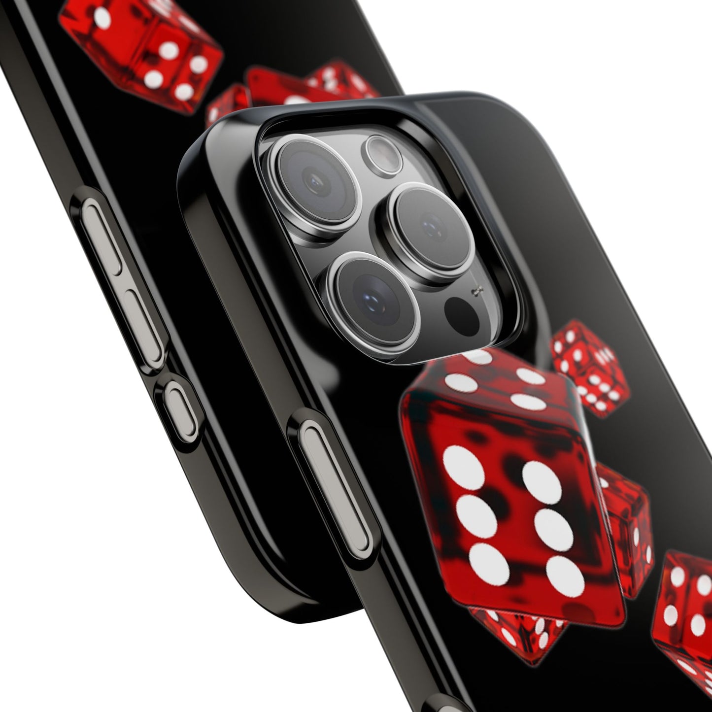 Sleek Casino Dice Slim Phone Case – Perfect for Gamblers and Poker Enthusiasts