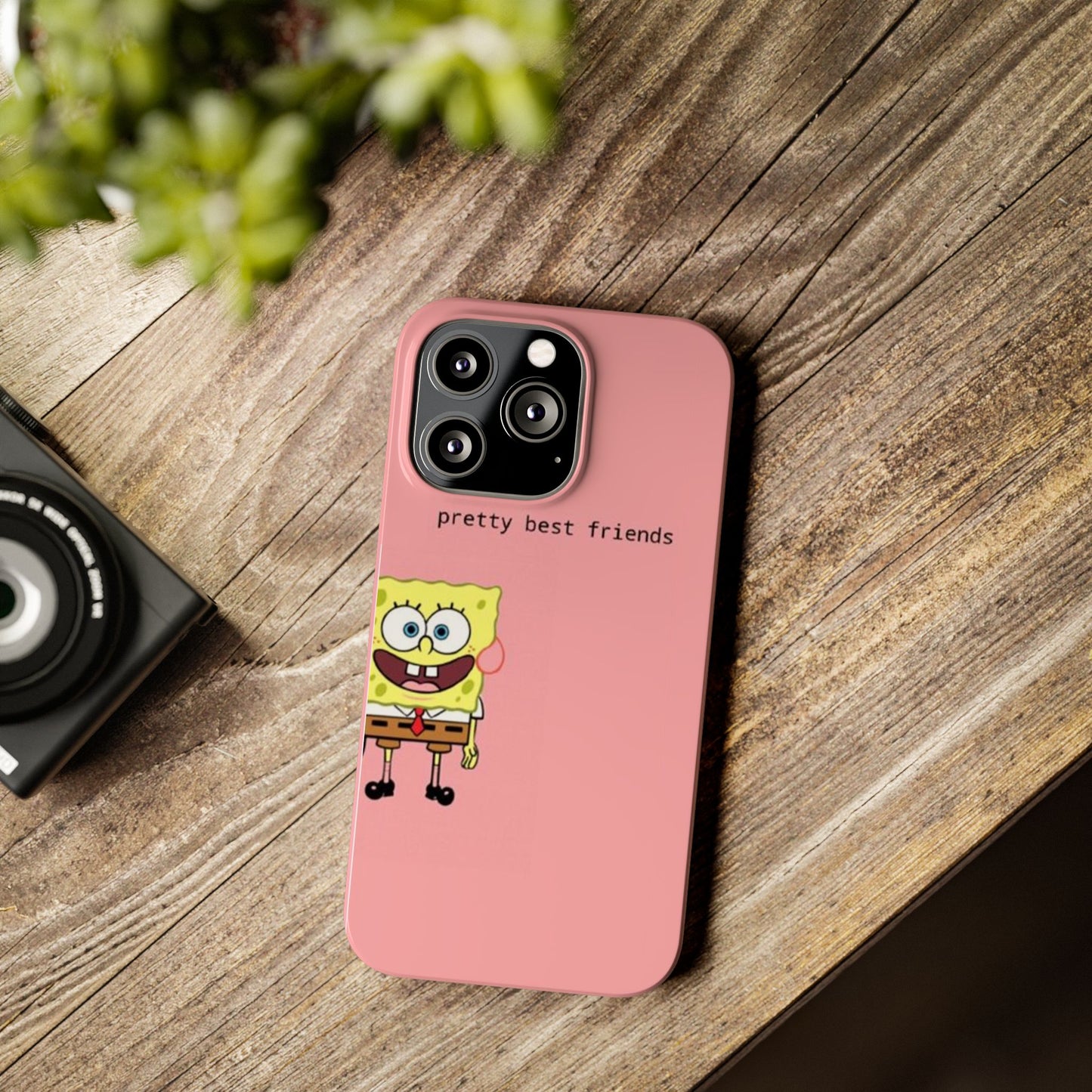 SpongeBob 'Pretty Best Friends' Slim Phone Case