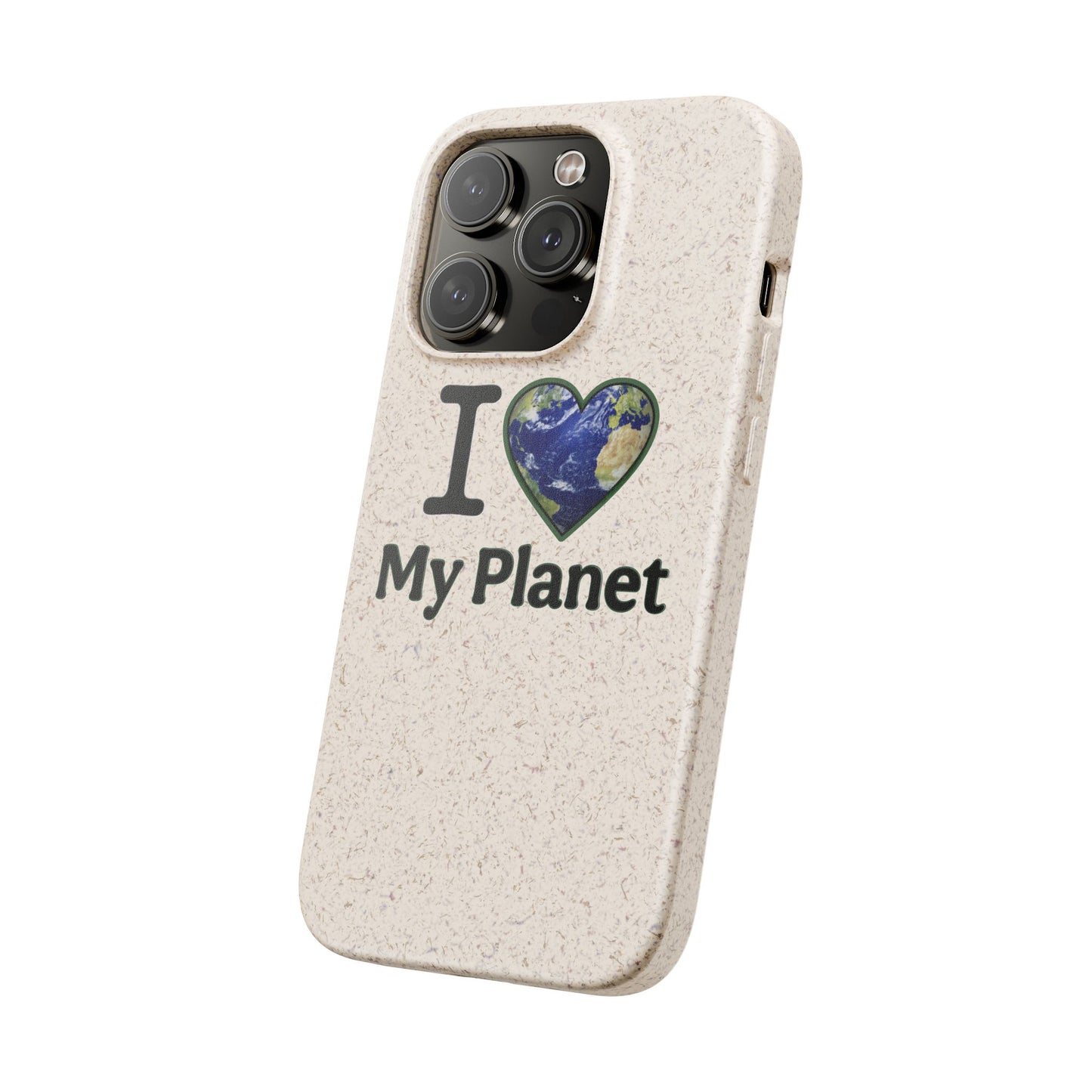 Eco-Friendly iPhone Case - I ❤️ My Planet