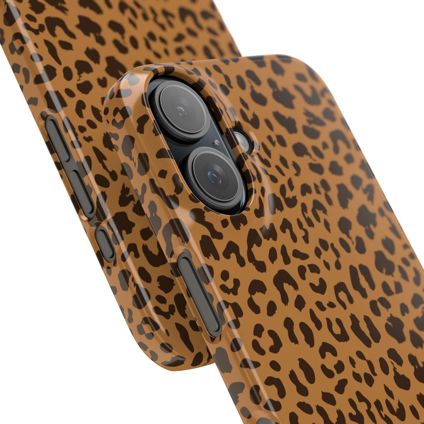 Sleek Leopard Print Slim Phone Case - Stylish & Durable Protection