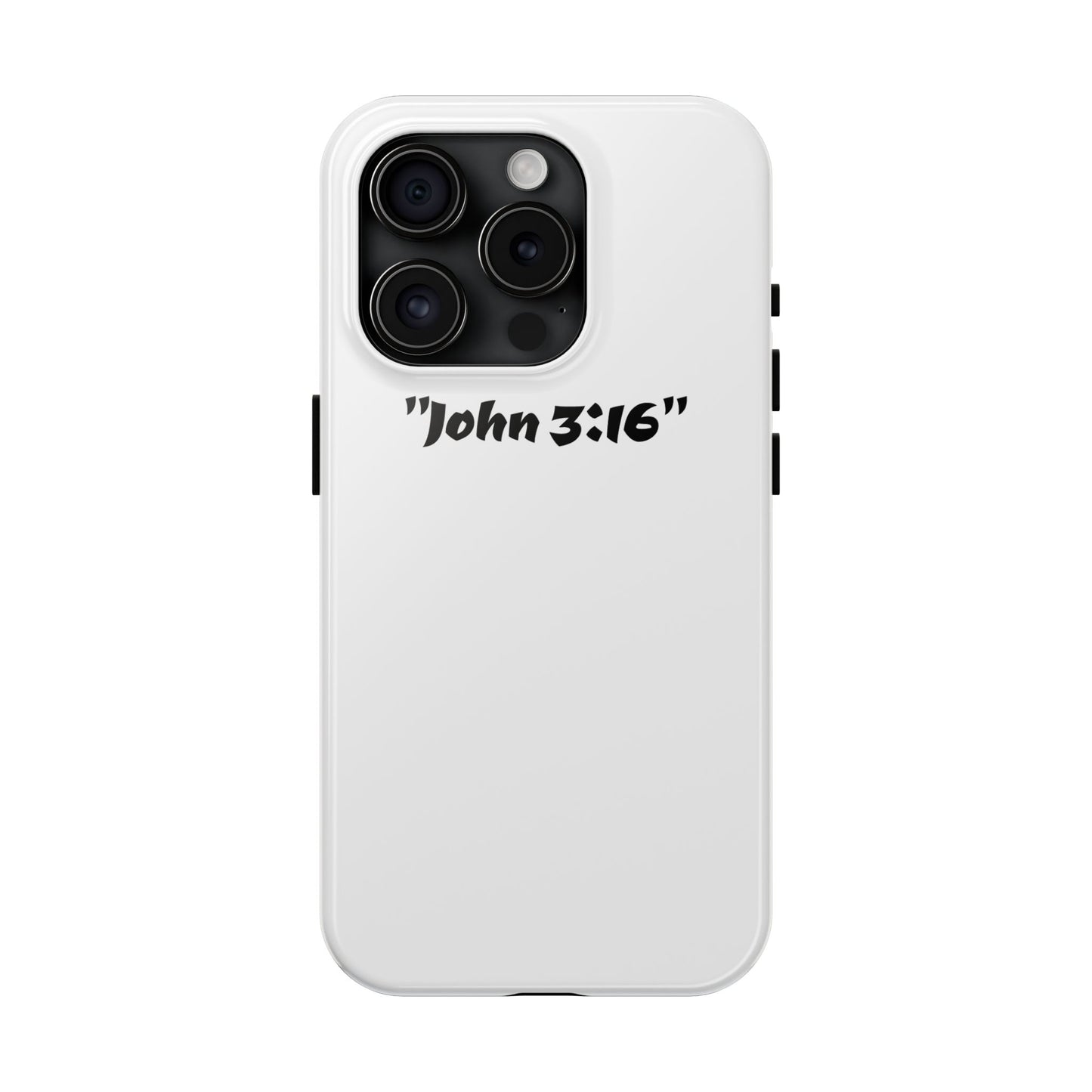 Bible verse "John 3:16" (V2) - Tough iPhone Case