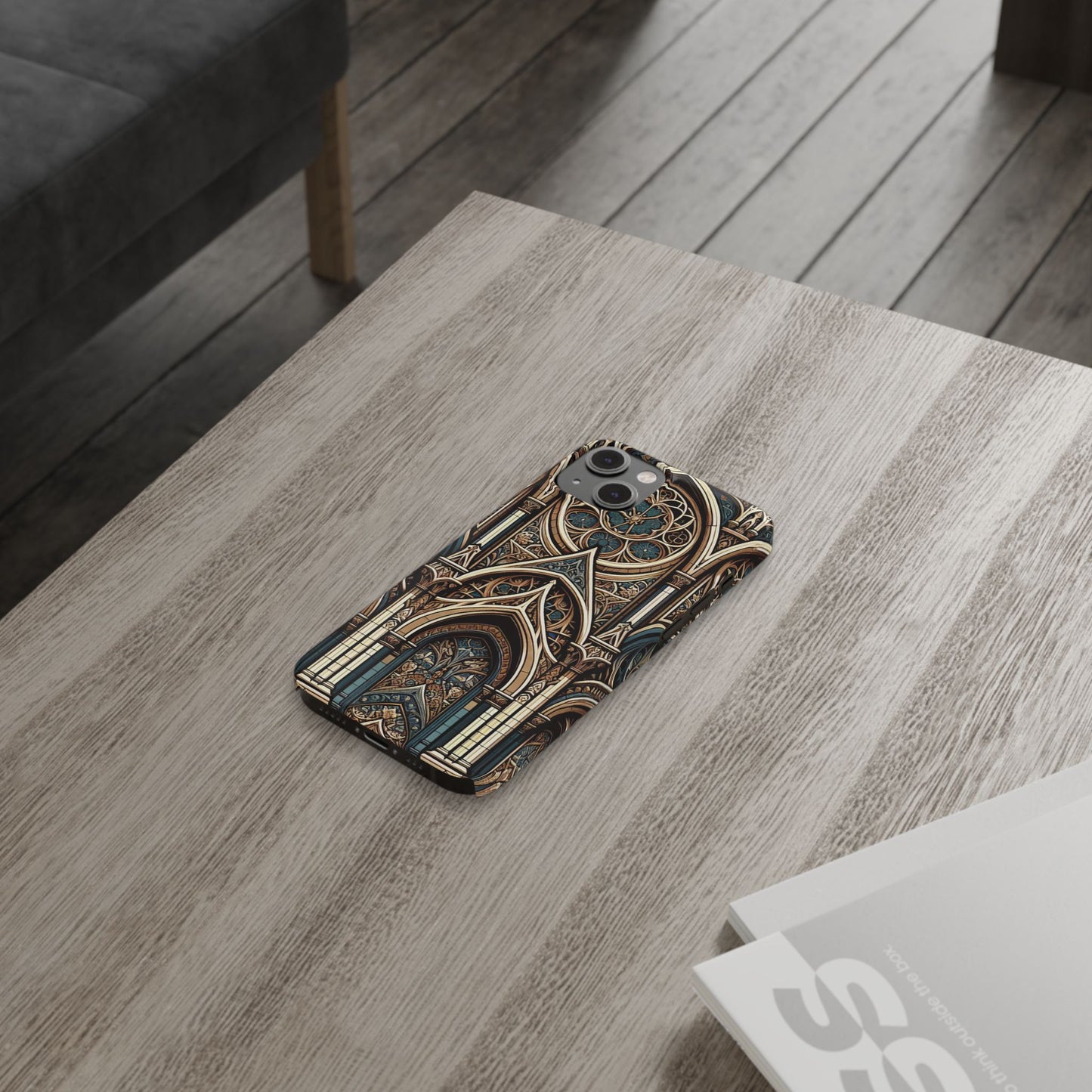 Stylish Cchurch pattern design - iPhone case