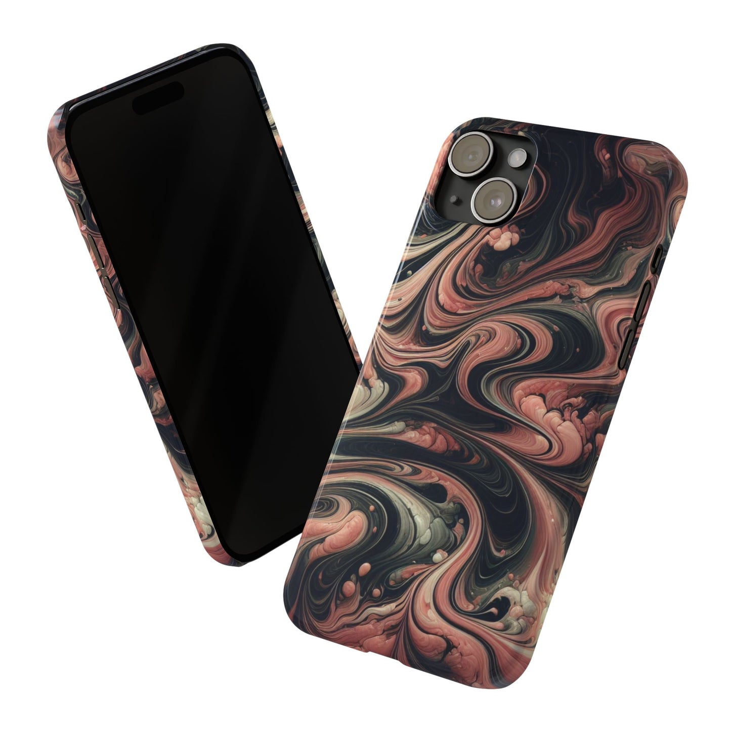 "Trending" Pink Marble design - iPhone case