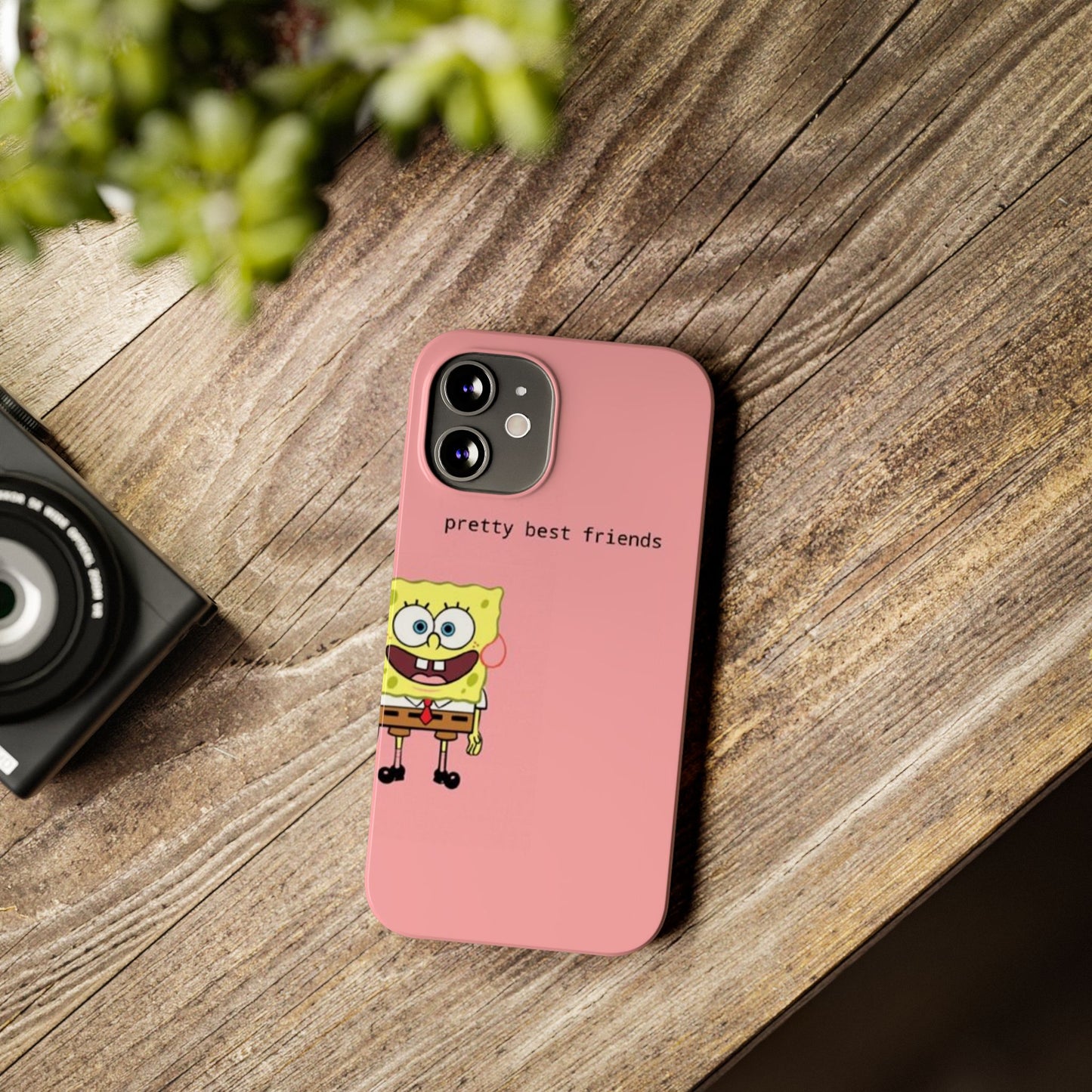 SpongeBob 'Pretty Best Friends' Slim Phone Case