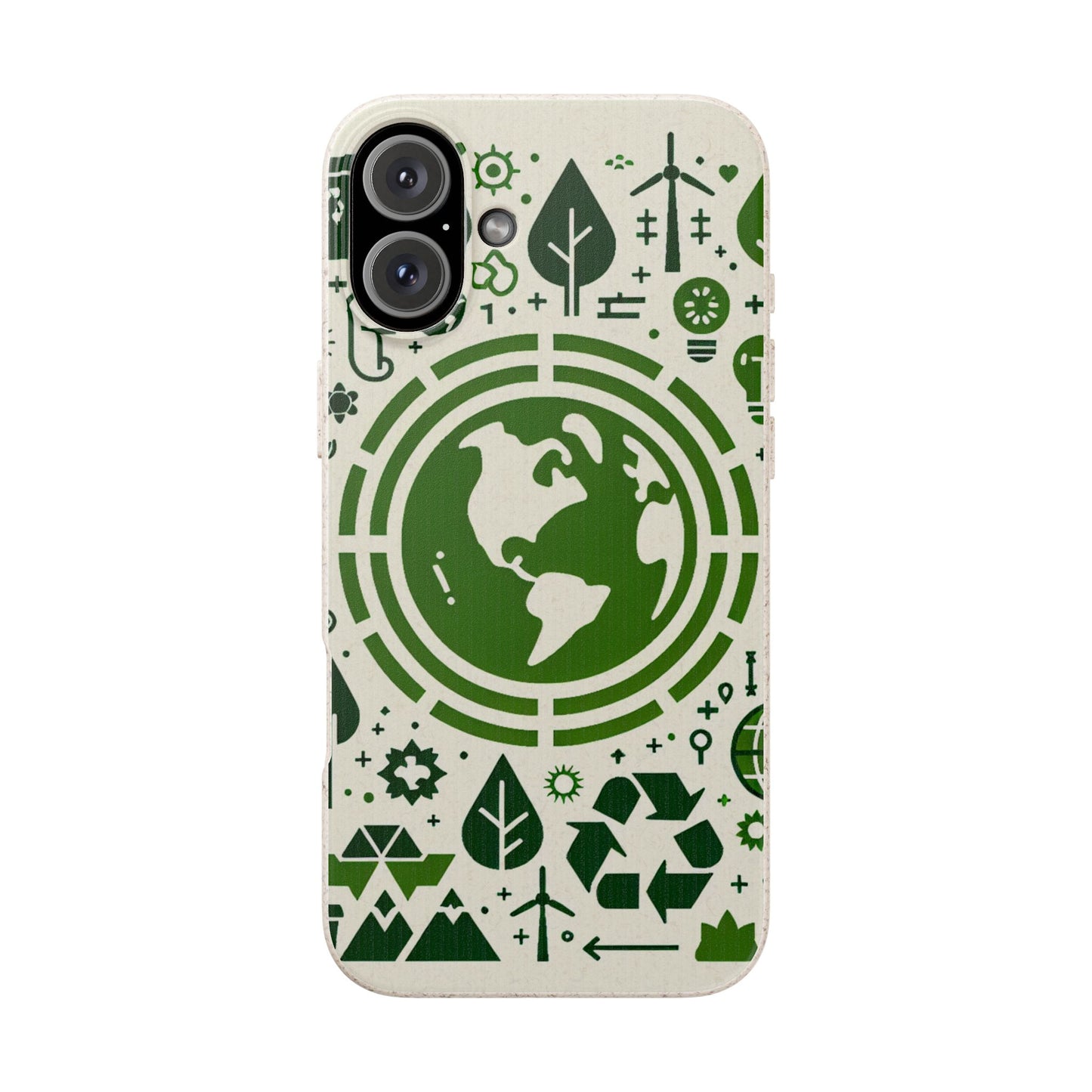 Eco-Friendly Biodegradable Phone Case - Earth & Nature Design