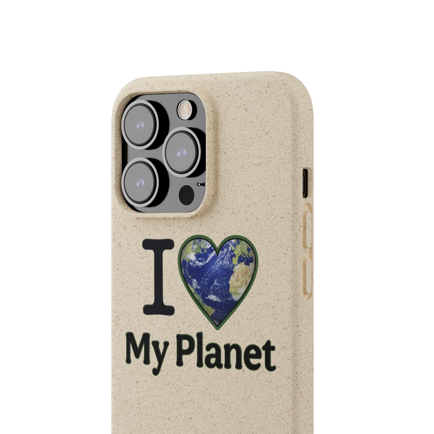 Eco-Friendly iPhone Case - I ❤️ My Planet