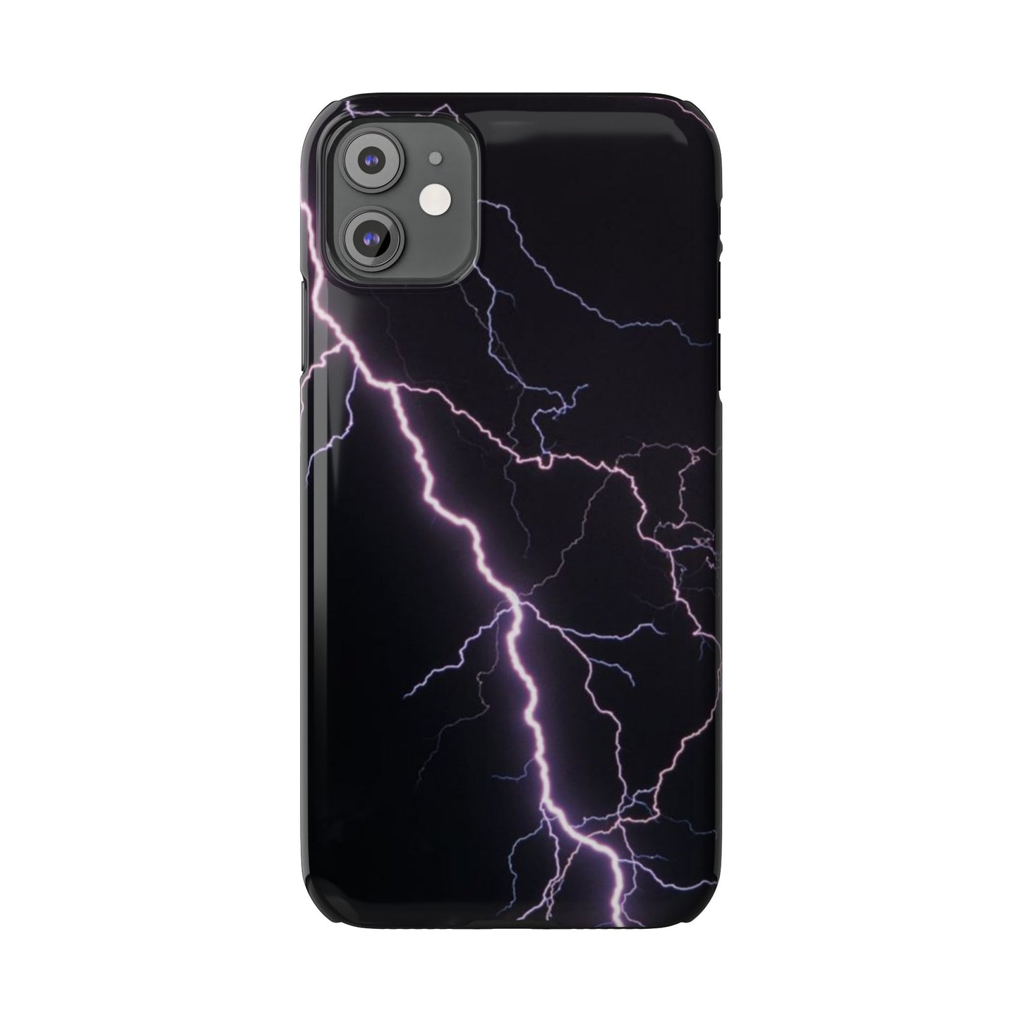 Lightning Bolt Slim Phone Case - Edgy, Stylish Protection for Your Device