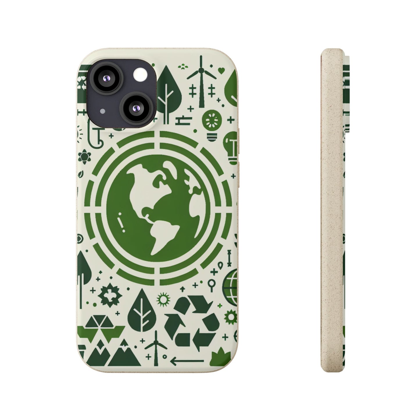 Eco-Friendly Biodegradable Phone Case - Earth & Nature Design