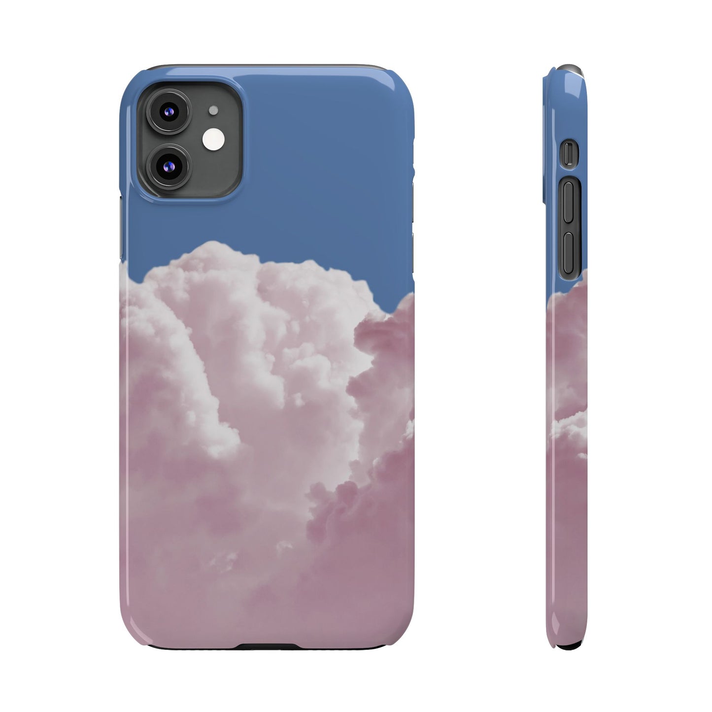 Pastel Cloud Slim Phone Case - Aesthetic Phone Accessory for Dreamers