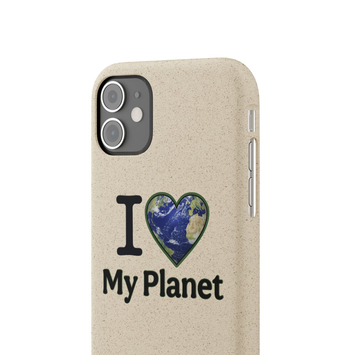 Eco-Friendly iPhone Case - I ❤️ My Planet