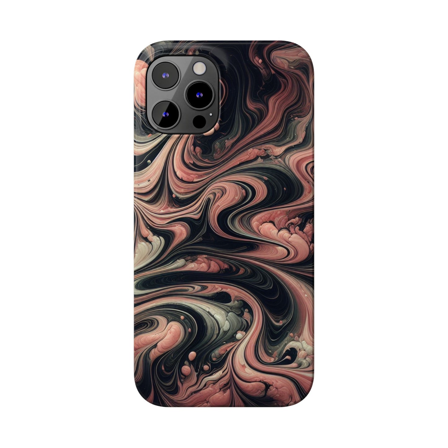 "Trending" Pink Marble design - iPhone case