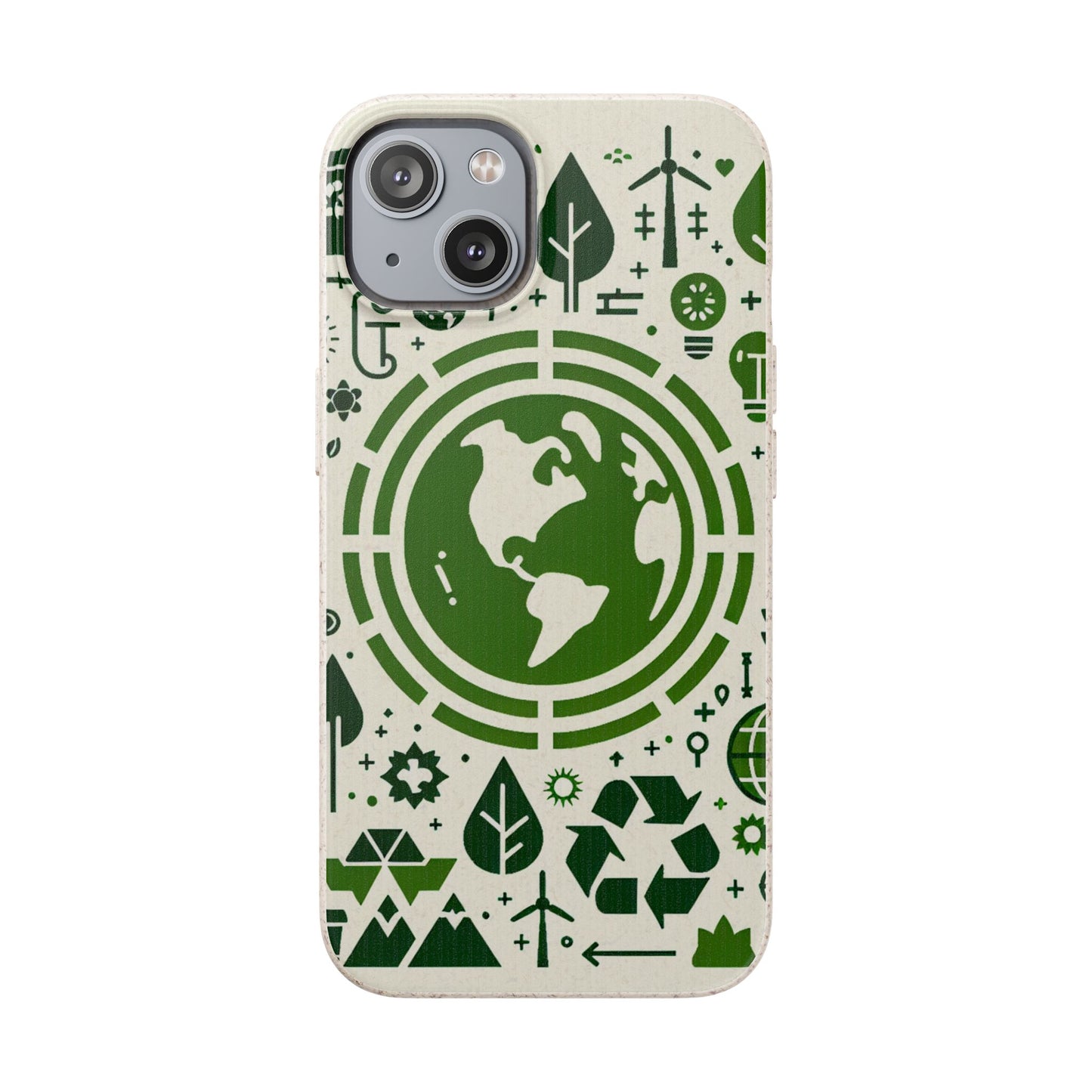 Eco-Friendly Biodegradable Phone Case - Earth & Nature Design