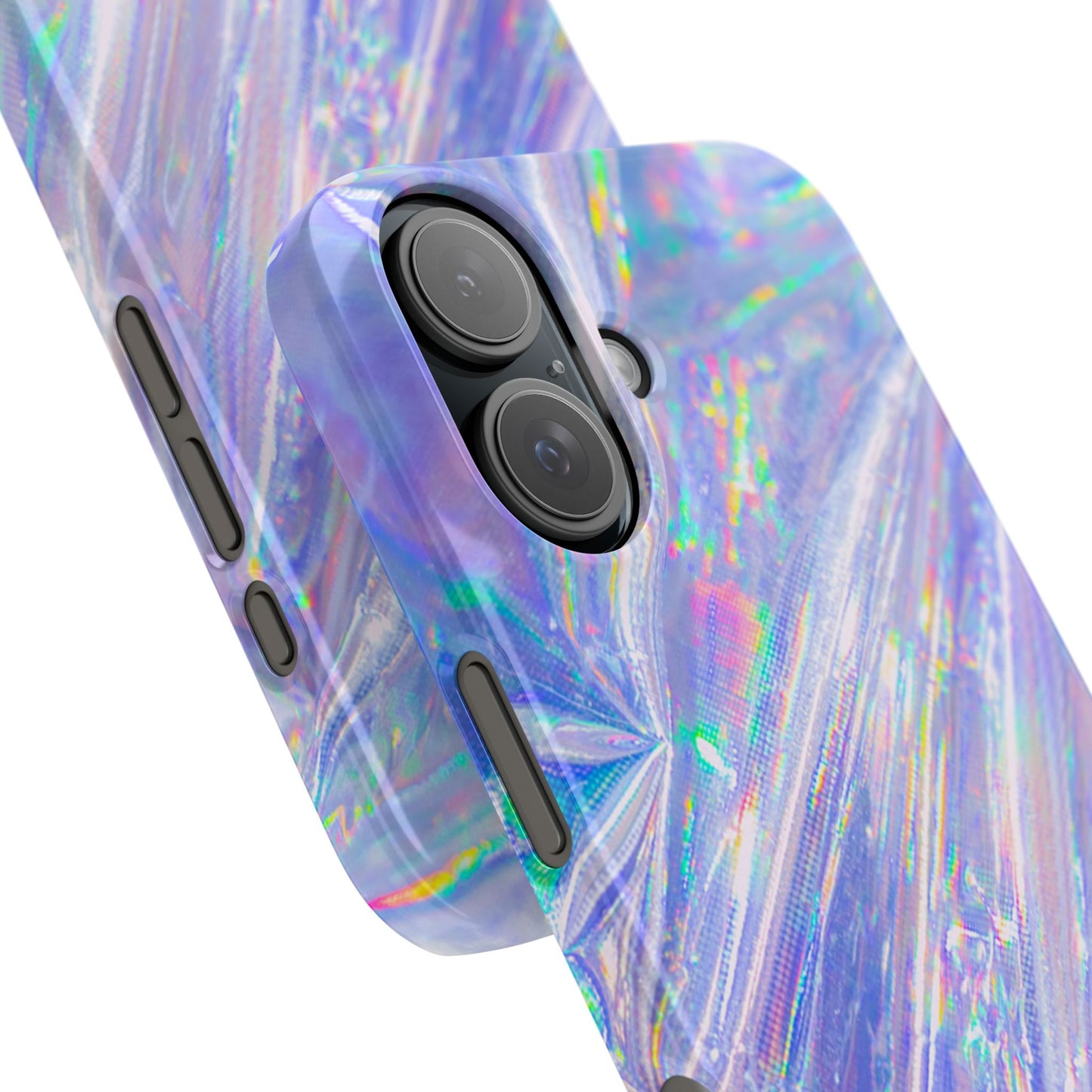 Iridescent Slim Phone Case - Holographic Design for Trendy Protection