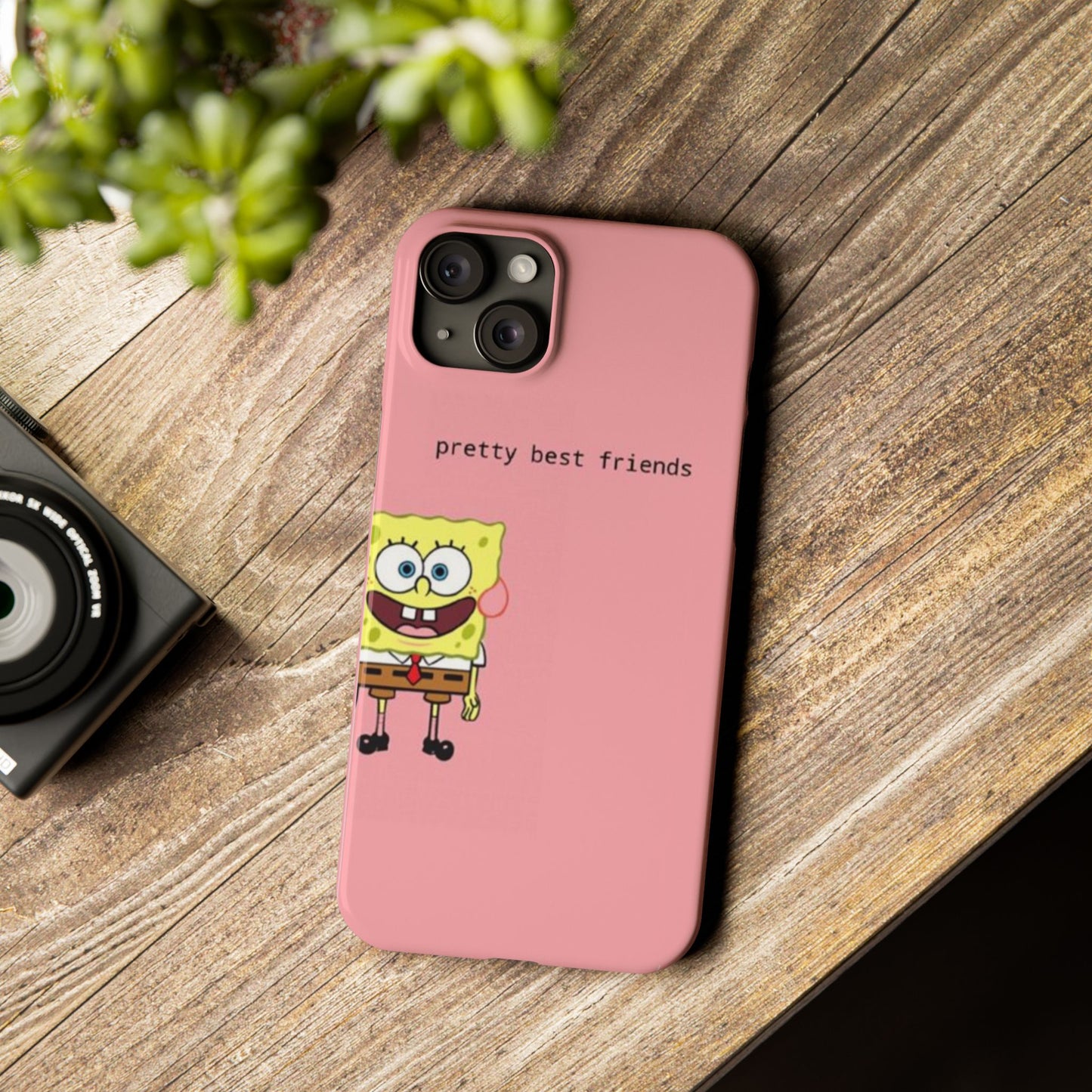 SpongeBob 'Pretty Best Friends' Slim Phone Case