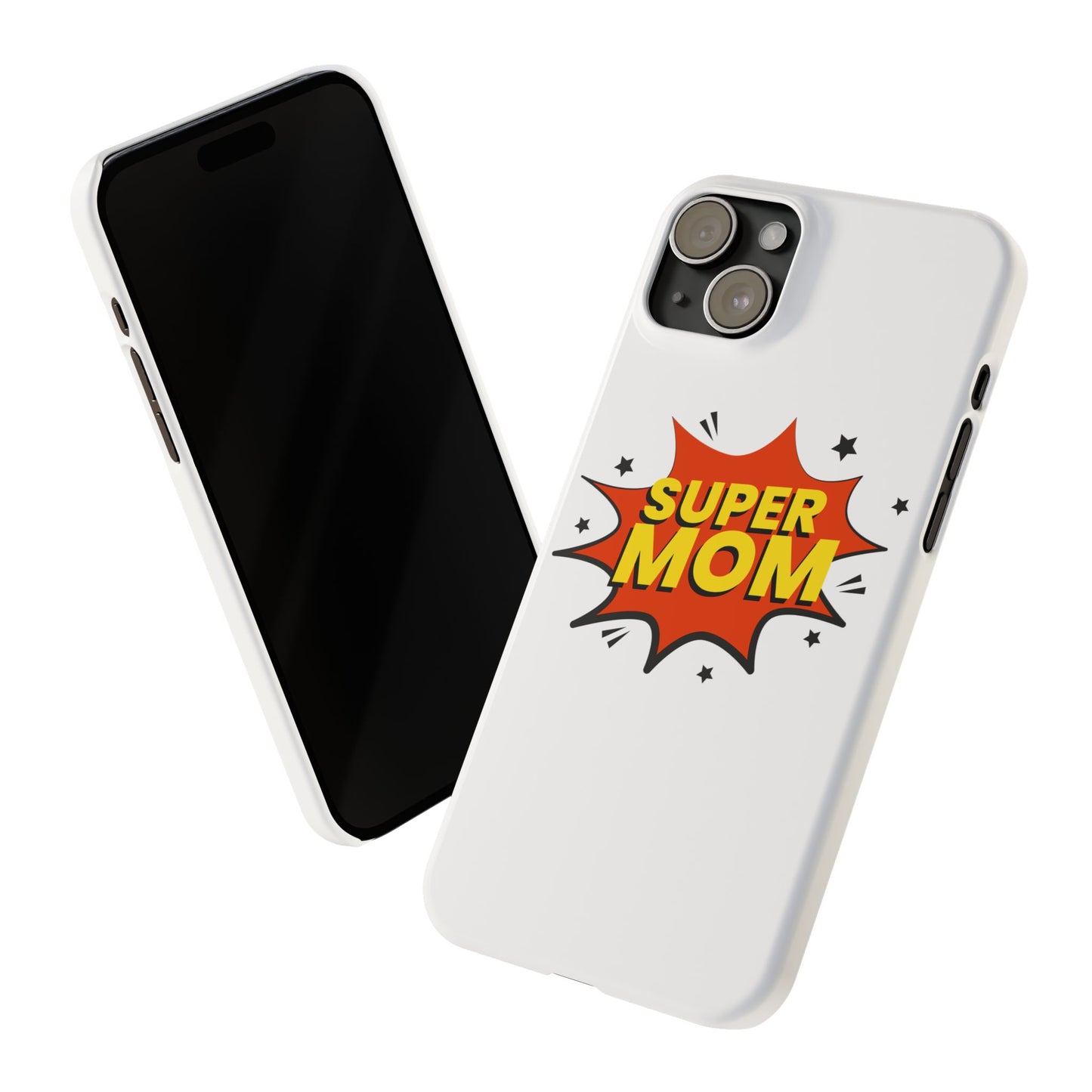 Super Mom Slim Phone Case - Perfect Gift for Mother's Day and Everyday Use