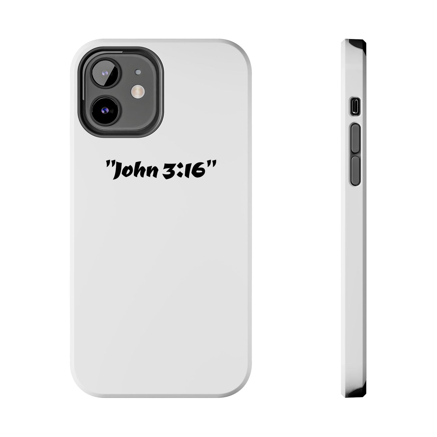 Bible verse "John 3:16" (V2) - Tough iPhone Case