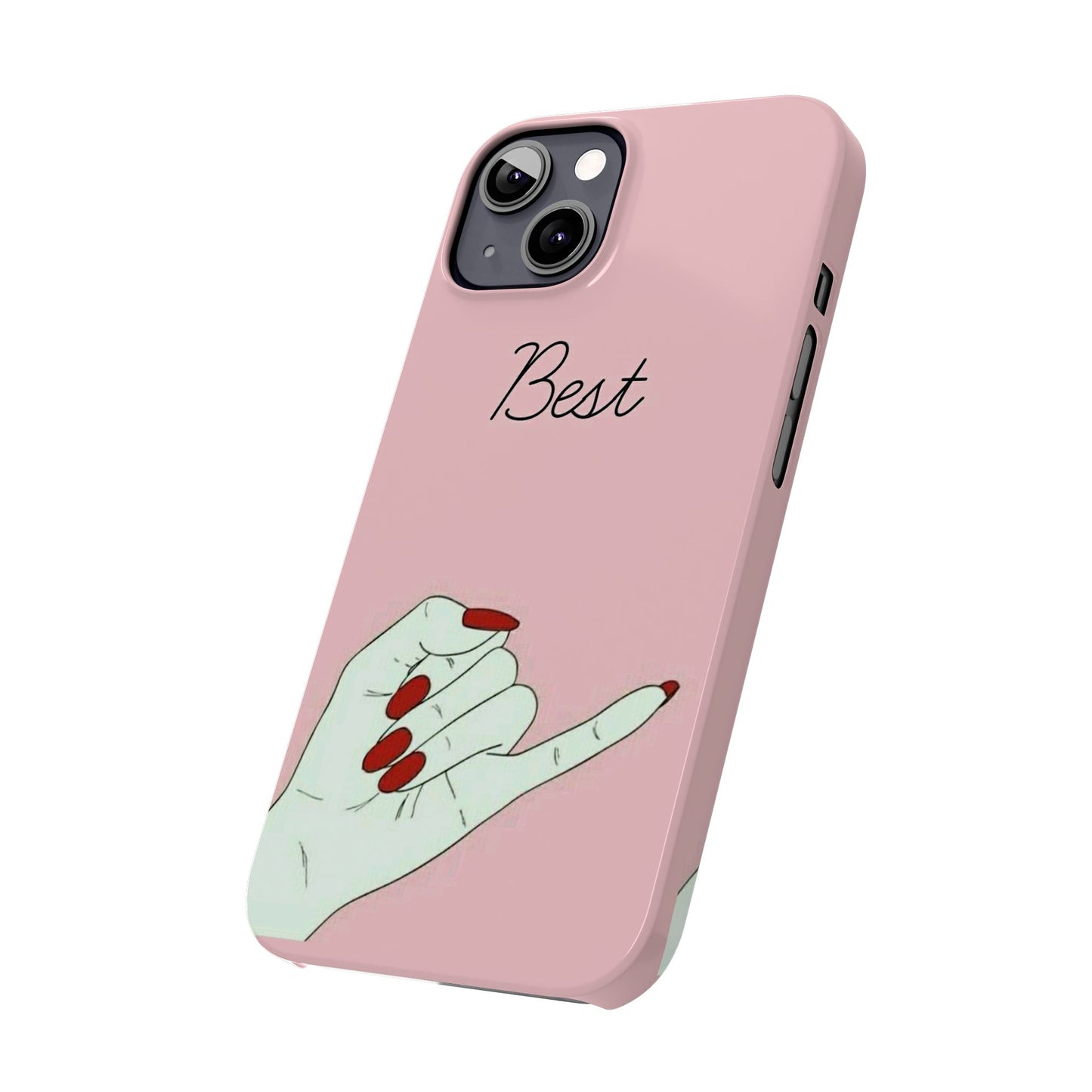 Best Slim Phone Case – Chic Nail Art Design for Trendsetters