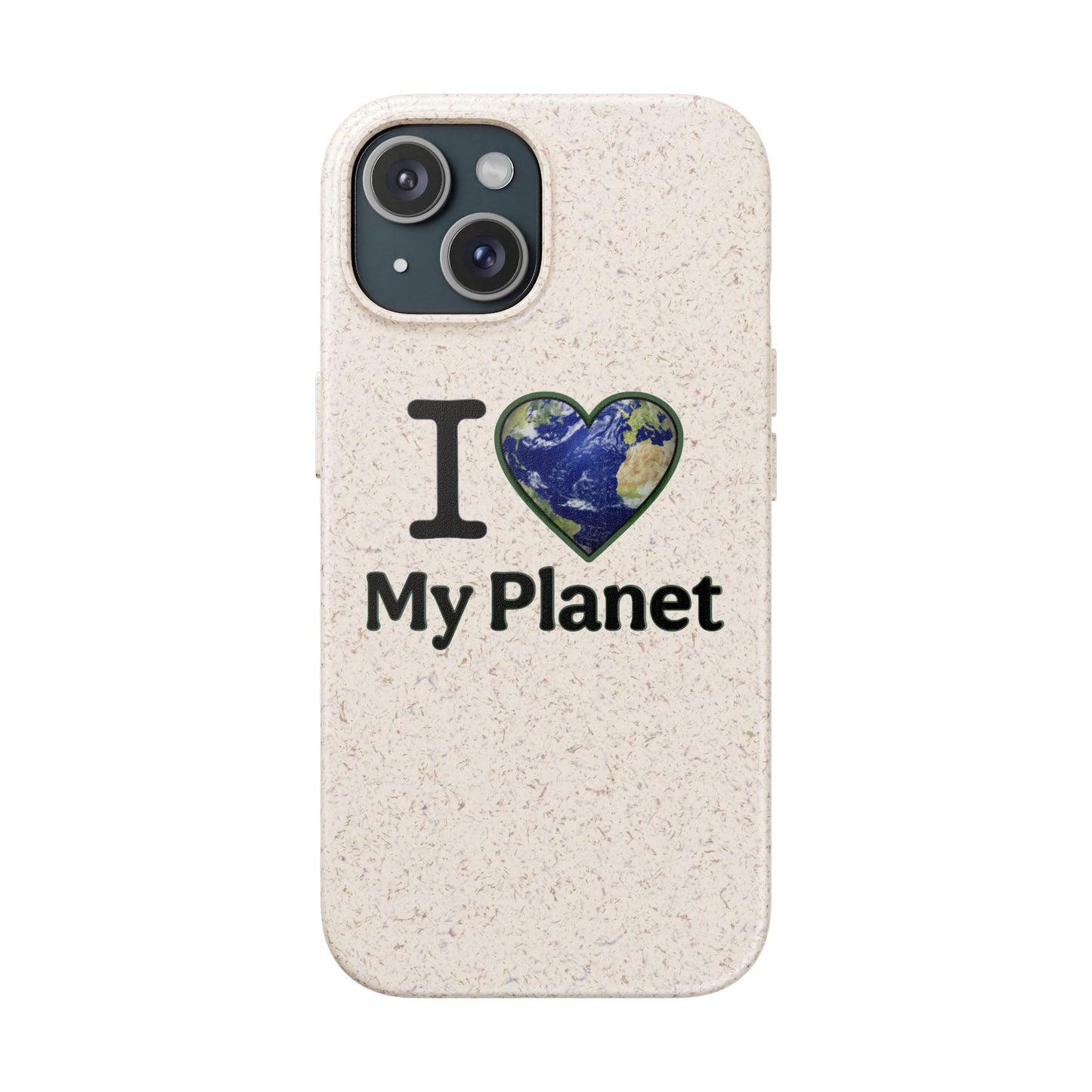 Eco-Friendly iPhone Case - I ❤️ My Planet