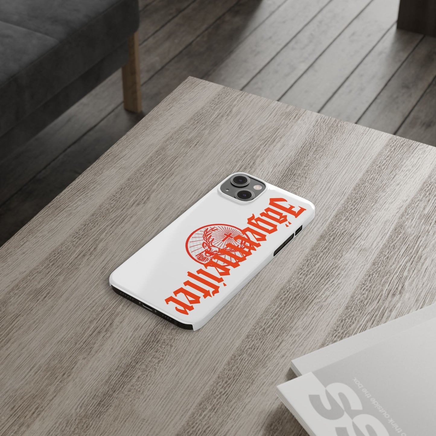 Stylish Jägermeister Slim Phone Case - Perfect for Parties & Gifting