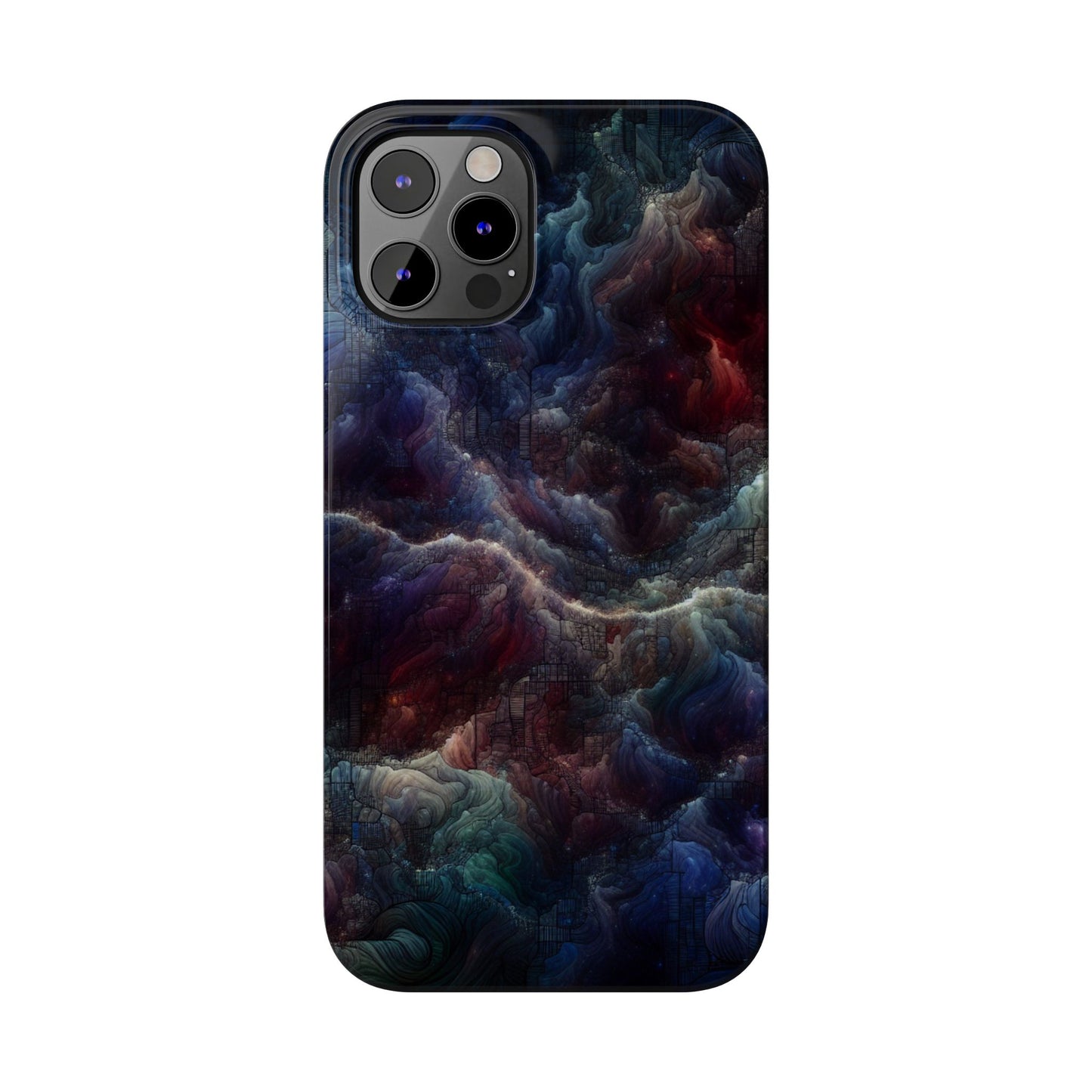 Cosmic Swirl Slim Phone Case - Protect Your Device in Style